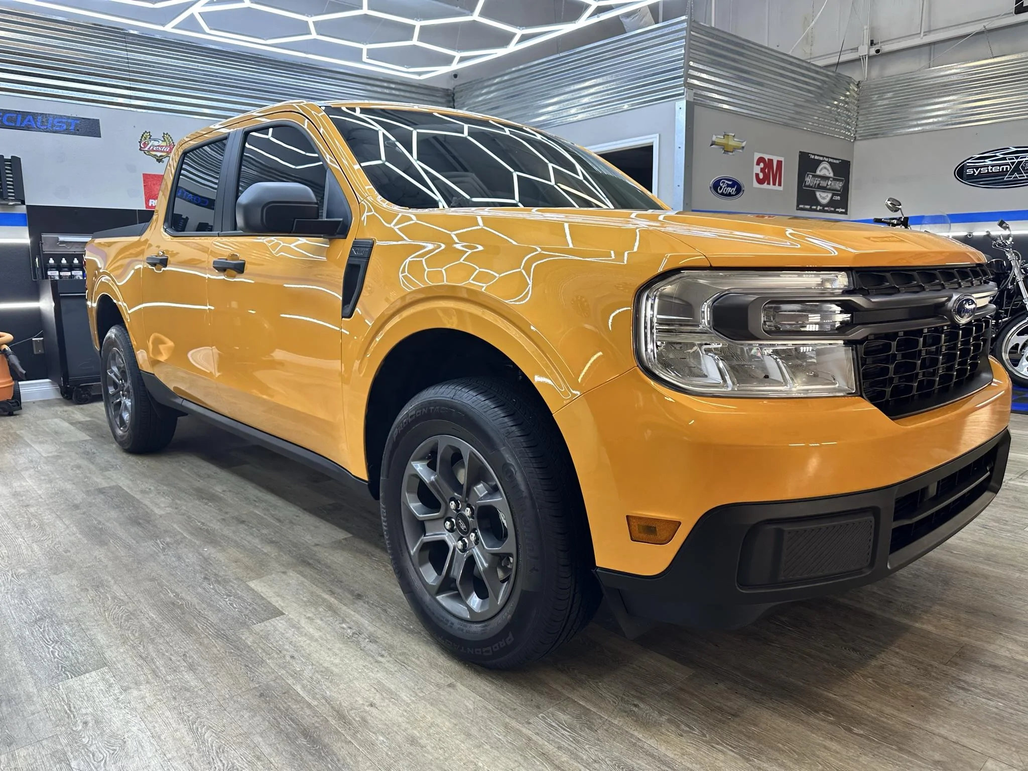 Ford Maverick CYBER ORANGE Maverick Photos Thread IMG_2894 front quarter