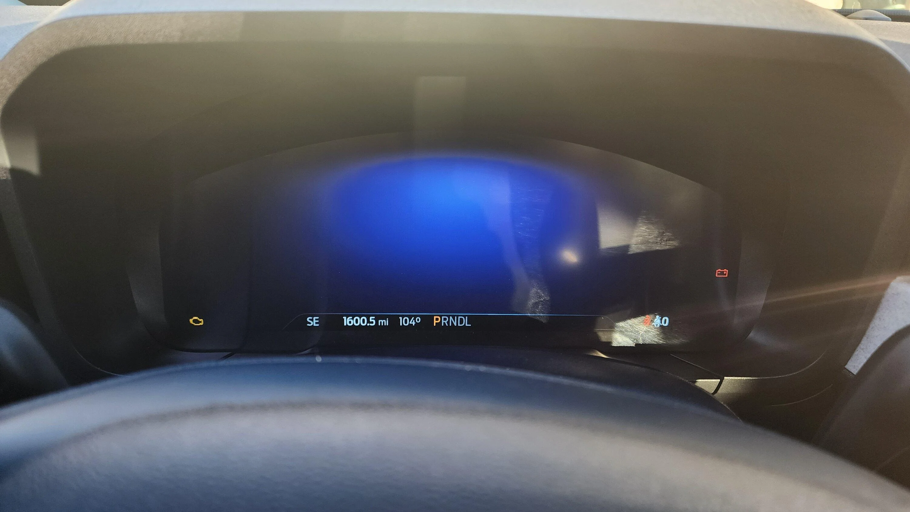 Ford Maverick Full digital gauge cluster from Ford Escape swap into Maverick 20230830_181844