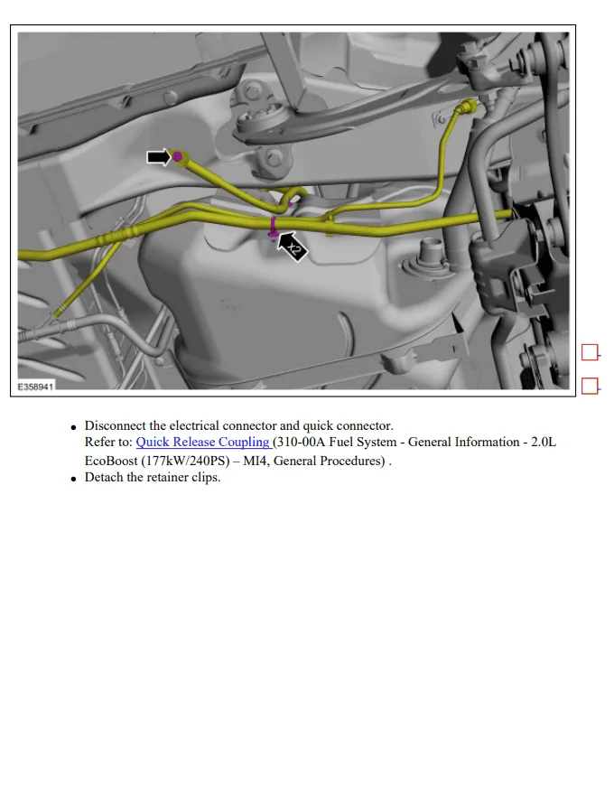 Ford Maverick GAS TANK REMOVAL fuel tank6