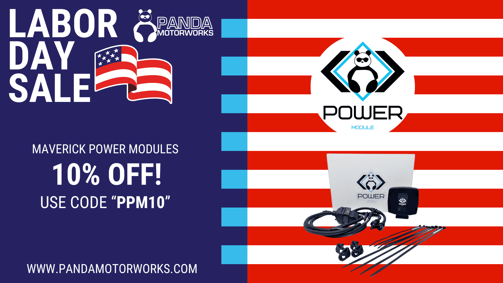 Ford Maverick Labor Day Sales at Panda Motorworks! LD MavPPM