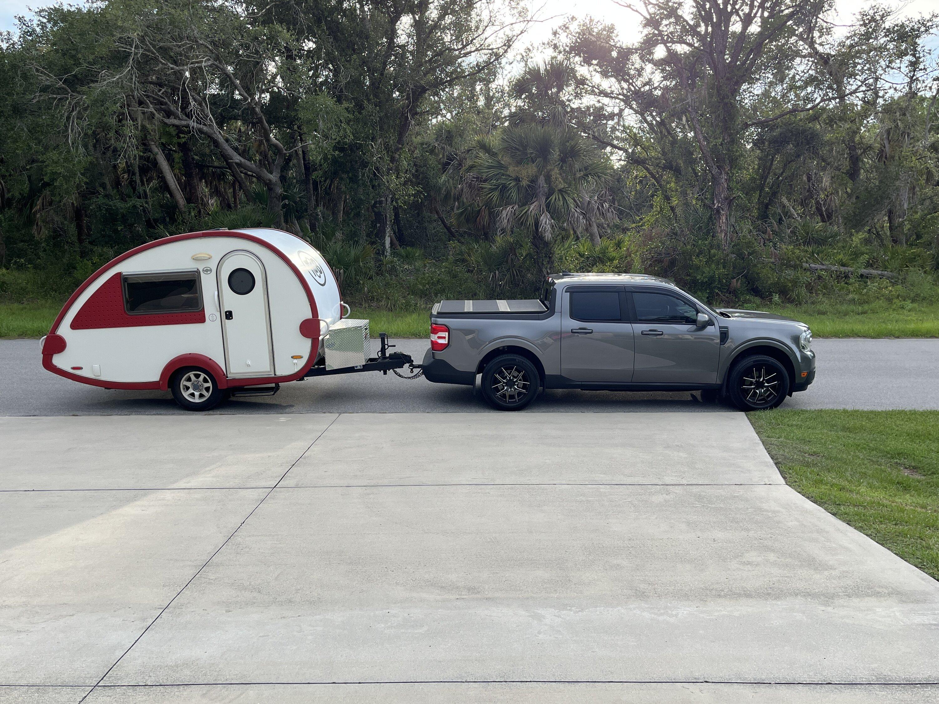 Ford Maverick Max towing Hybrid XLT, 4500 miles over hills & flat land C6636088-00CF-4B55-ADC7-FE63DFA29D2F