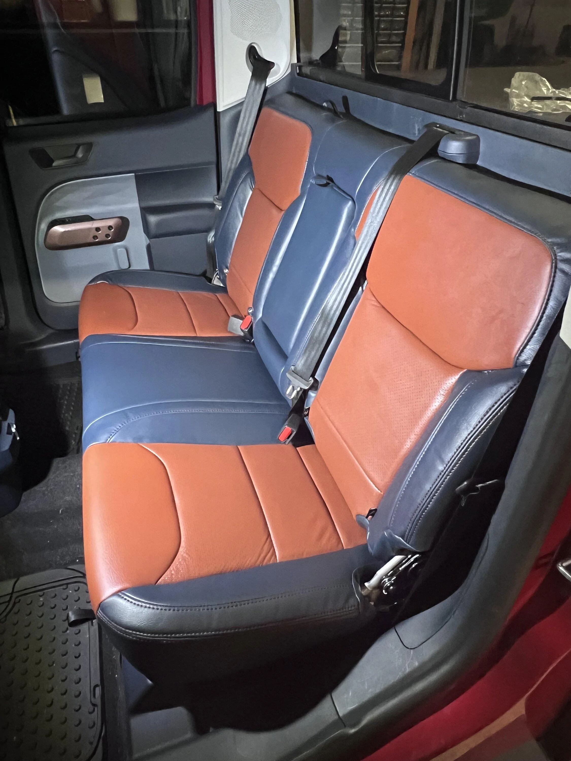 Ford Maverick Lariat “real leather” seat upgrade IMG_0203