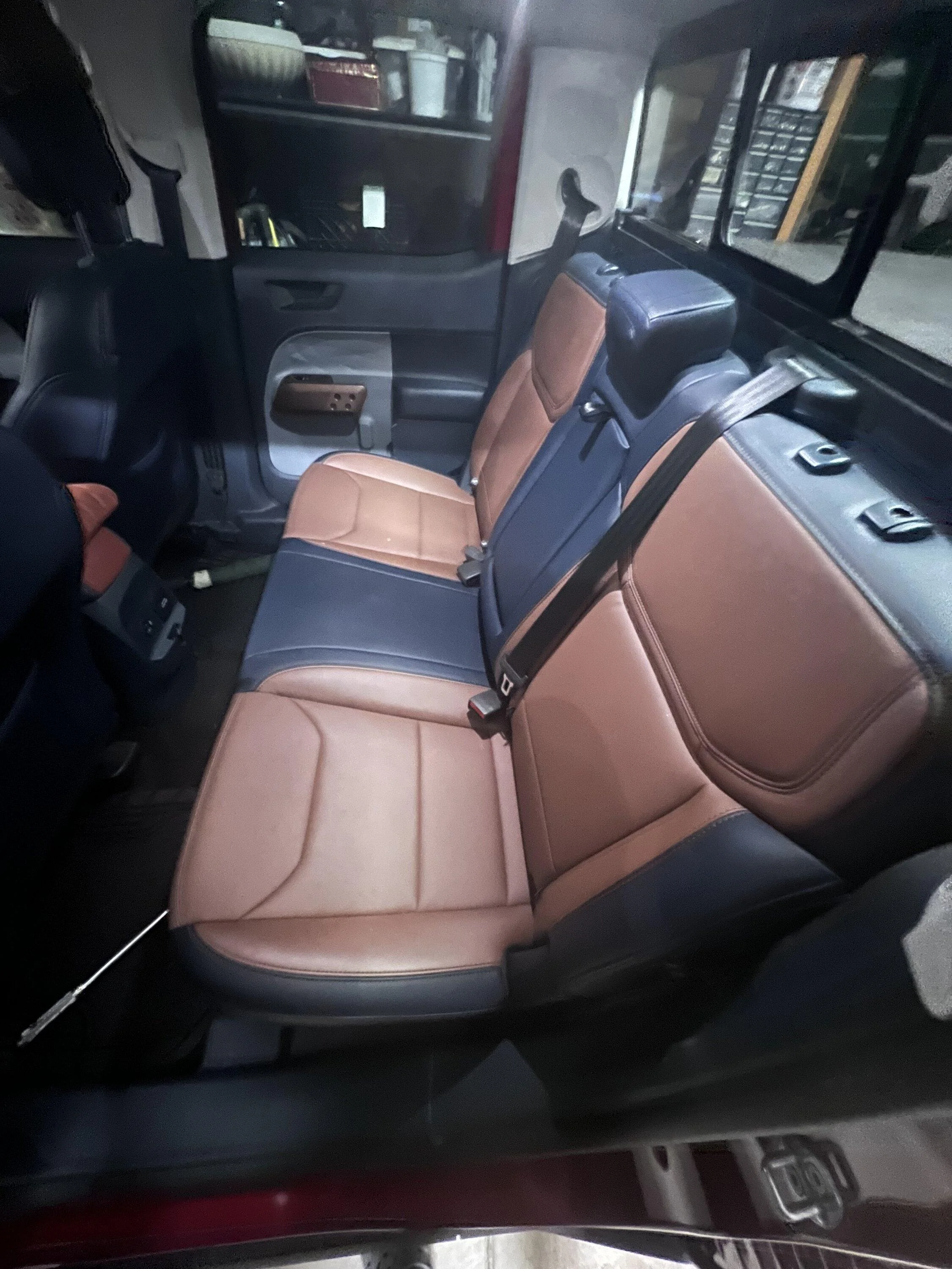 Ford Maverick Lariat “real leather” seat upgrade IMG_0187