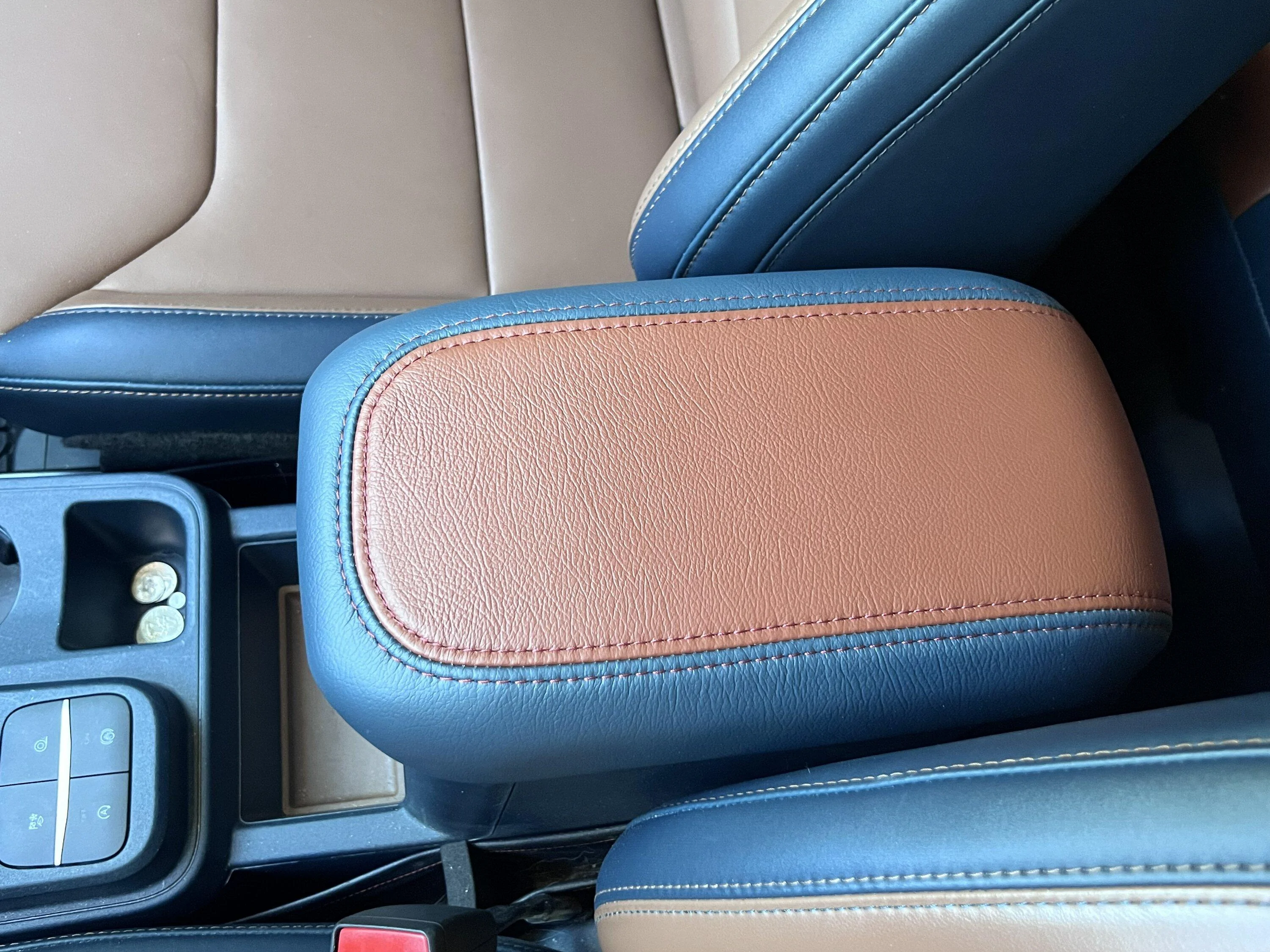 Ford Maverick Lariat “real leather” seat upgrade IMG_0206