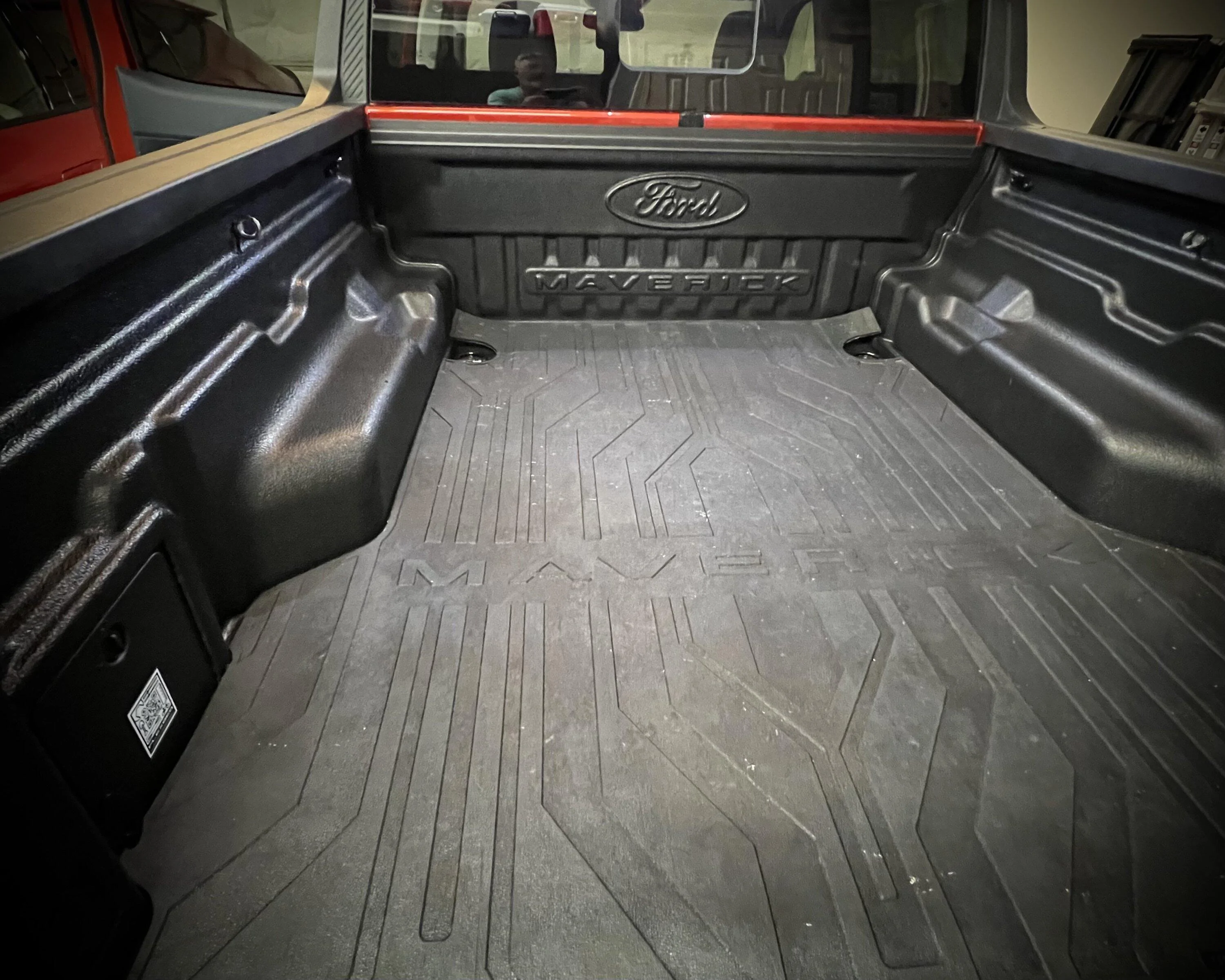 Ford Maverick Ford Drop In Bedliner Install IMG_0695