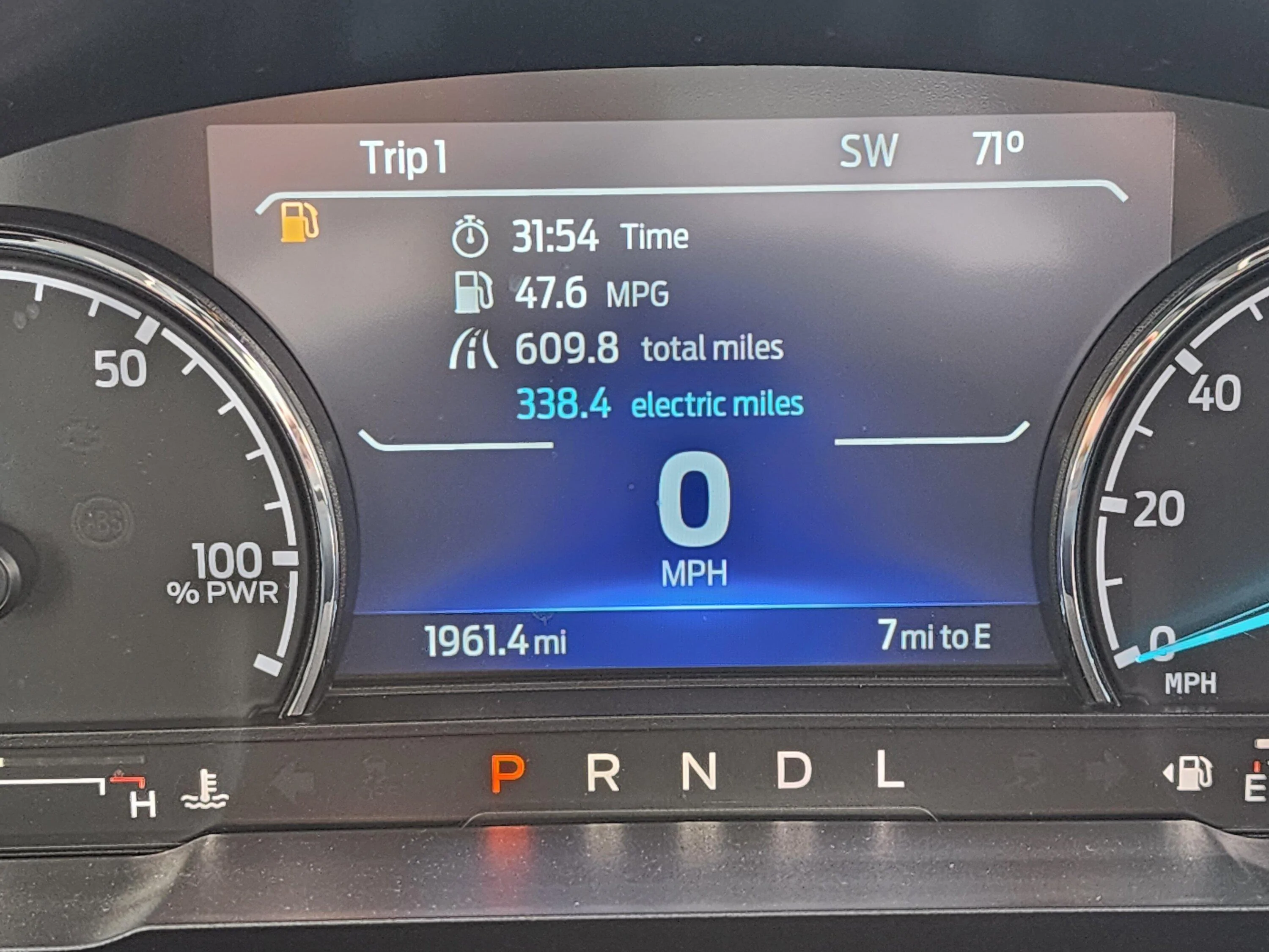Ford Maverick The REAL HYBRID MPG 20230607_173542