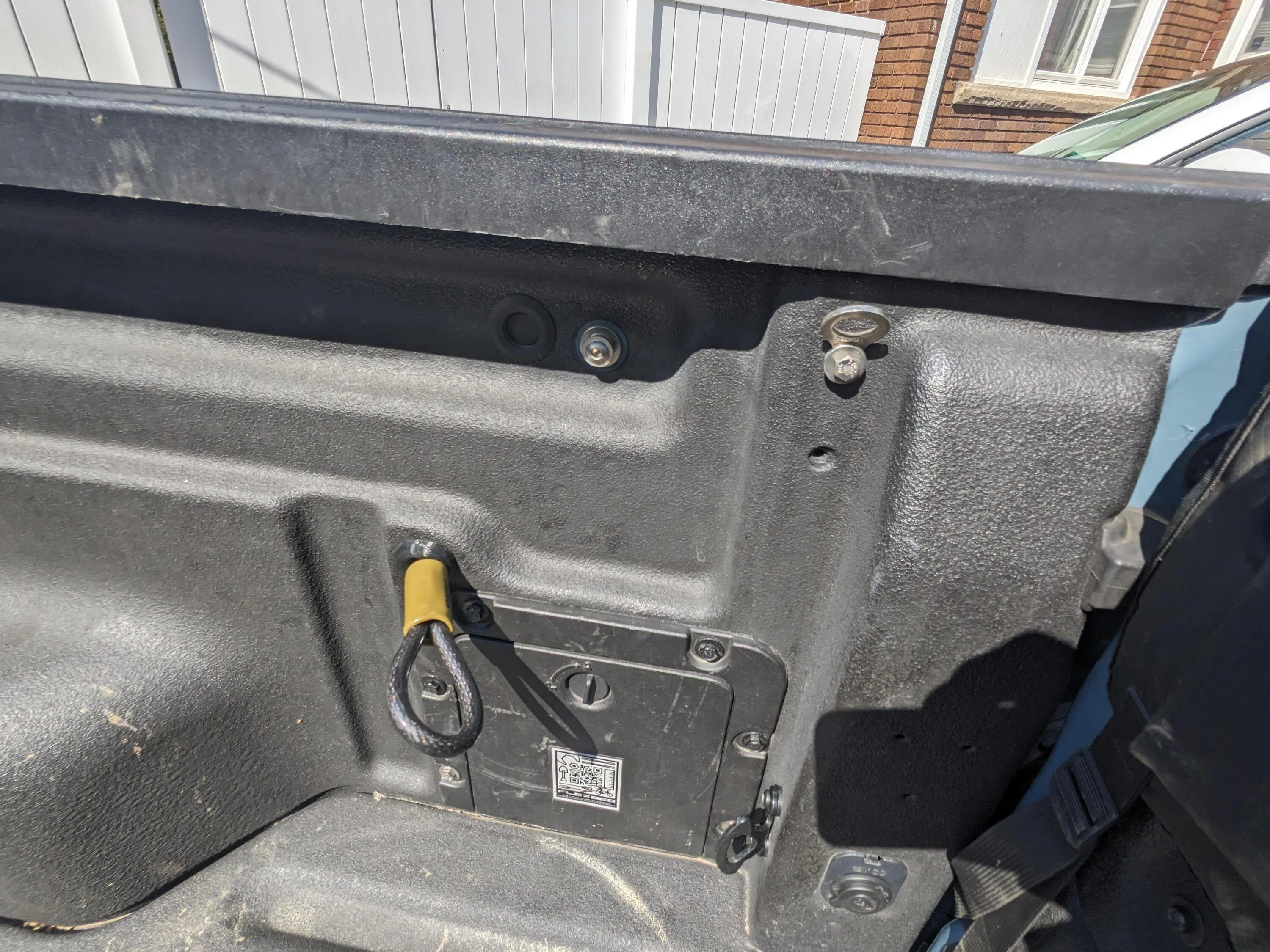 Ford Maverick DIY Retractable Cable Lock for Maverick bed PXL_20230904_191449366