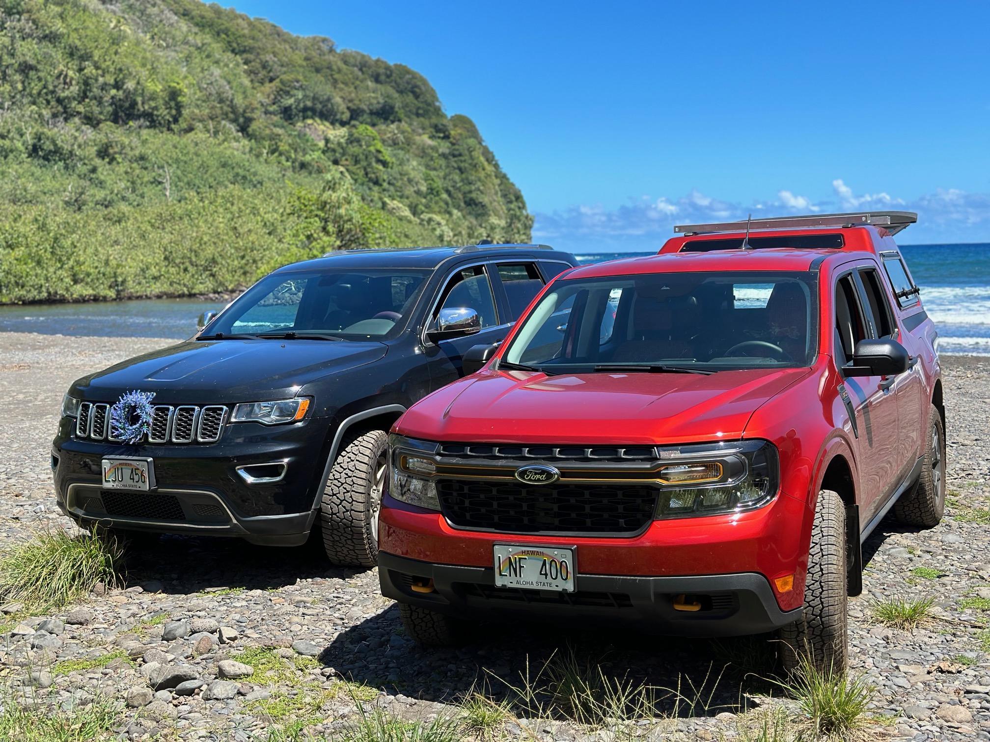 Ford Maverick First Maverick Tremor out in Hana Maui! IMG_4284