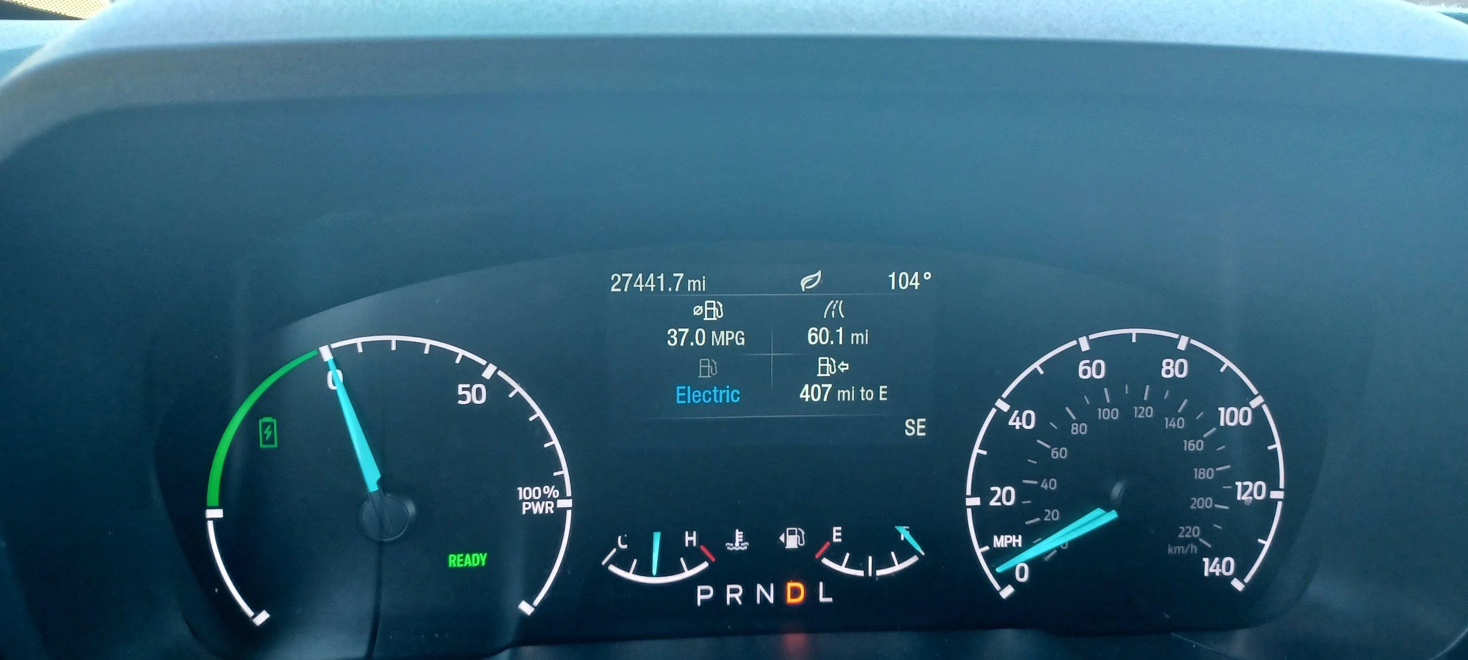 Ford Maverick The REAL HYBRID MPG 20230714_165456
