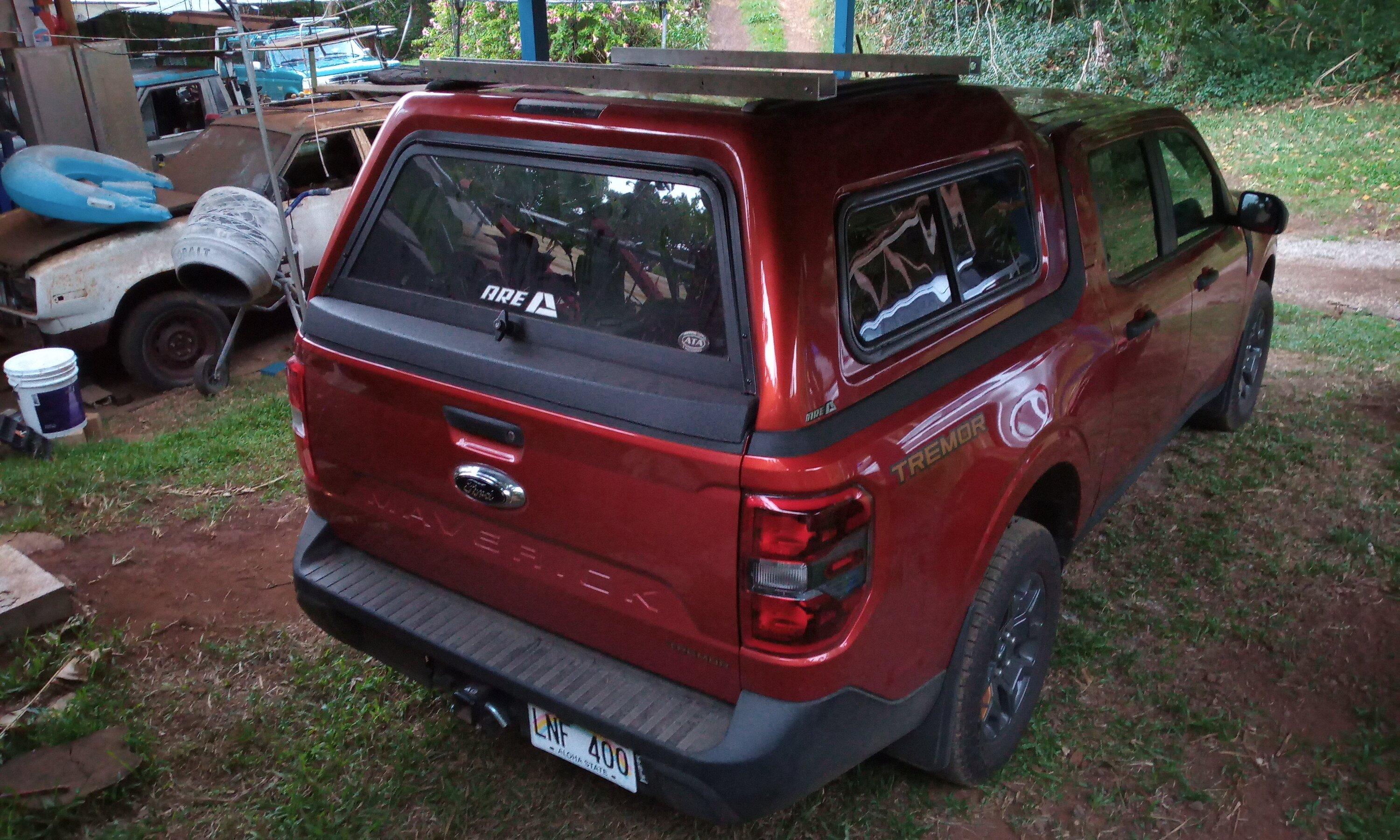 Ford Maverick Can I set up a combination roof cross bars and bed support? IMG_20230902_184251_095
