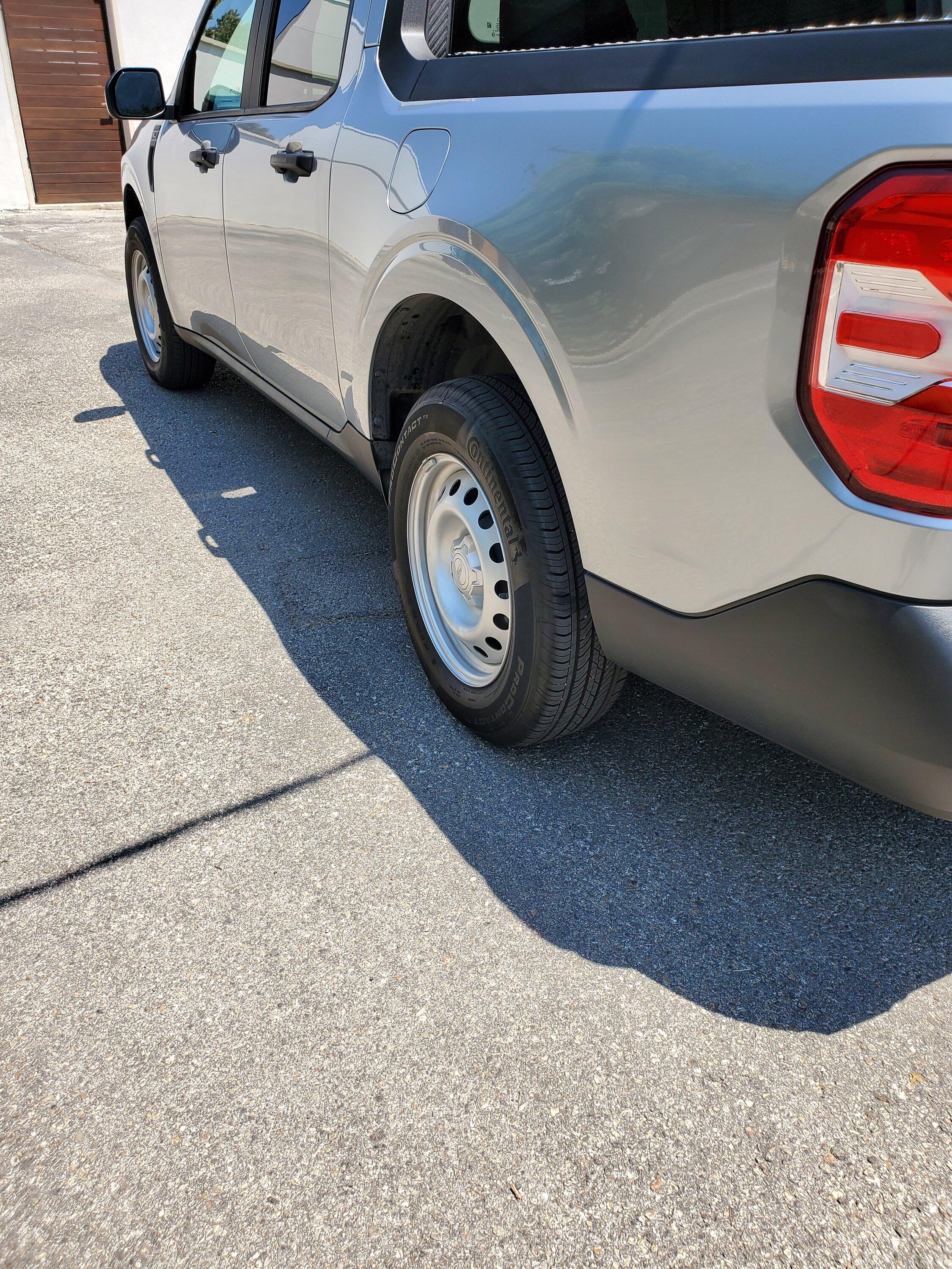 Ford Maverick Bumper covers fading from sun 20230826_133830