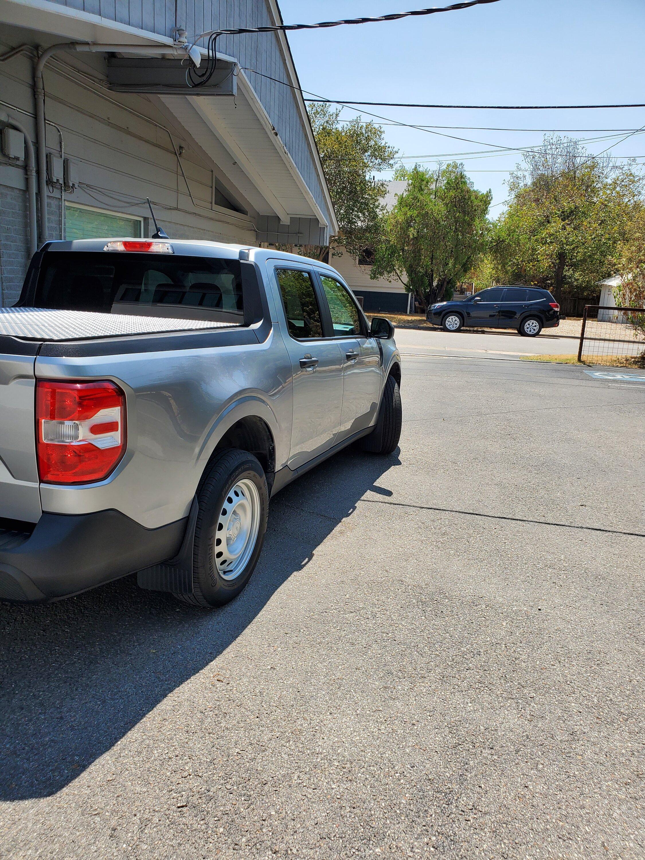 Ford Maverick Bumper covers fading from sun 20230826_135014