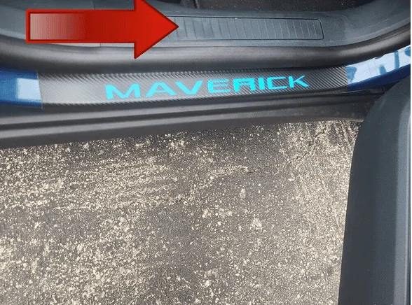 Ford Maverick Door Sill Protector recommendation p9