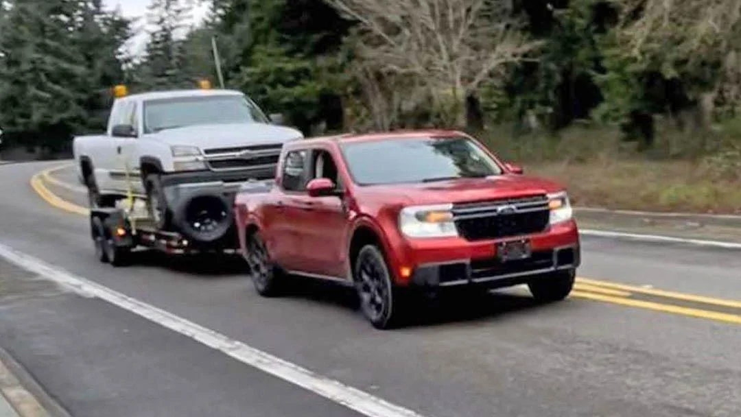 Ford Maverick What not to tow in your Maverick 🤣 Maverick-Towing-Hero-2
