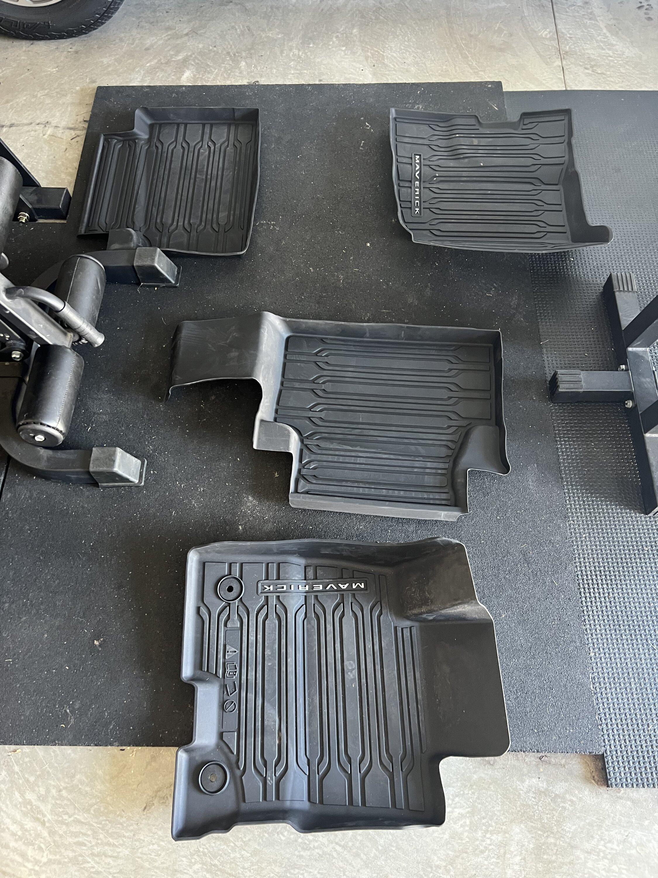 Ford Maverick Hybrid all weather floor liners $50 IMG_3227