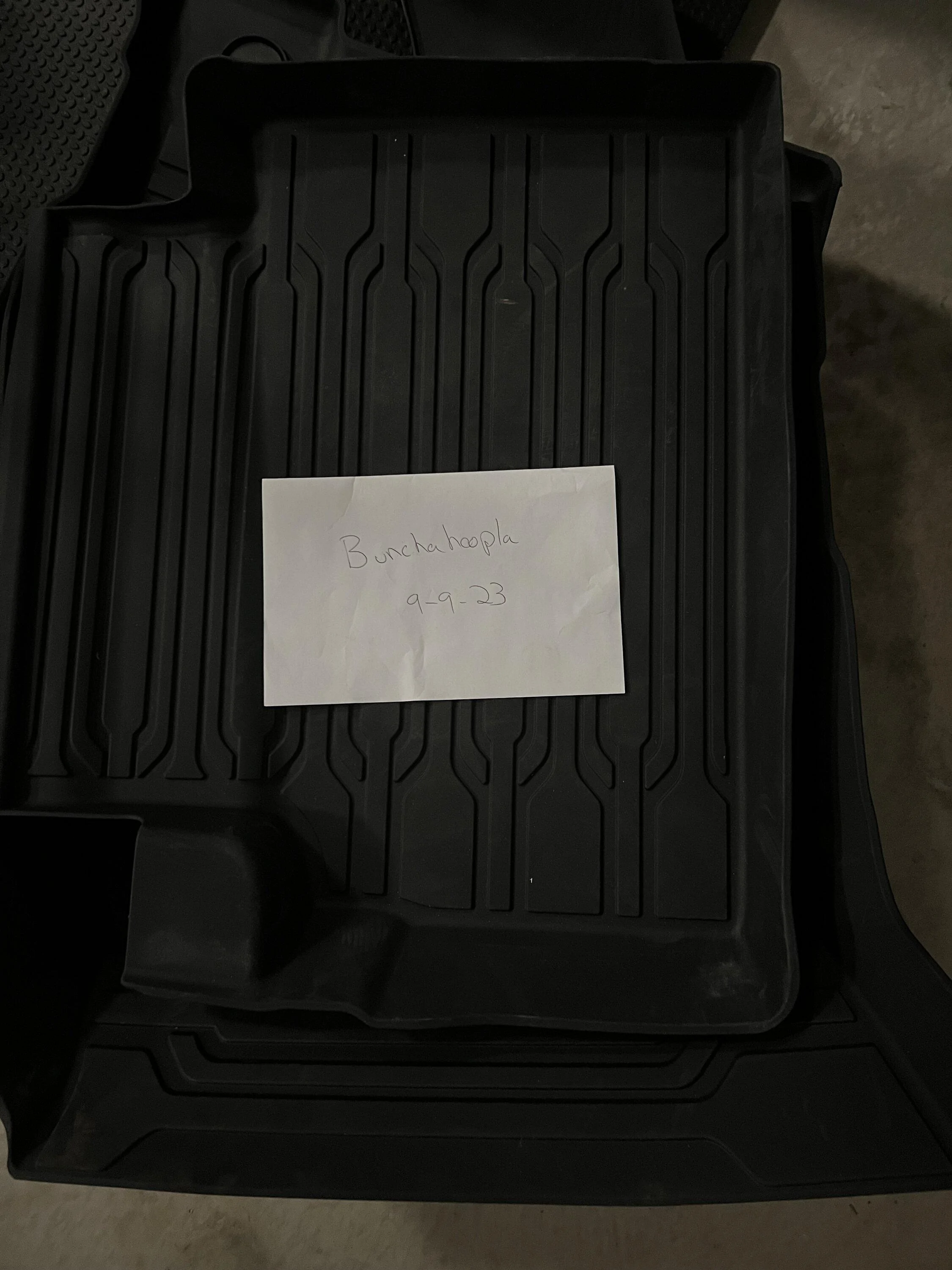 Ford Maverick Hybrid all weather floor liners $50 IMG_3229