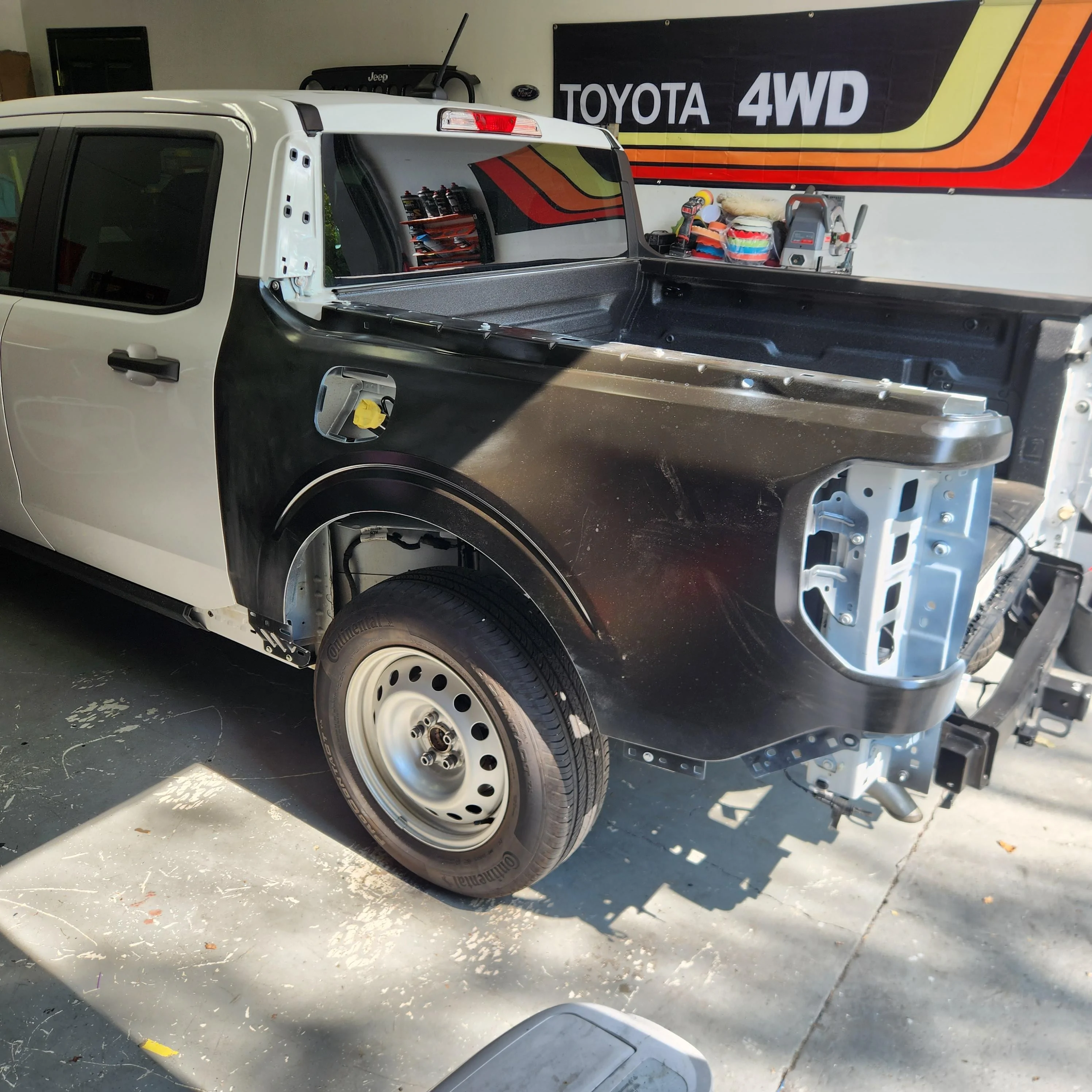 Ford Maverick DIY Quarter Panel Replacement - So Fun 20230909_144103