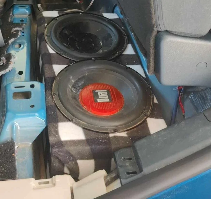 Ford Maverick Sub $200 stereo makeover IMG_20230909_184627