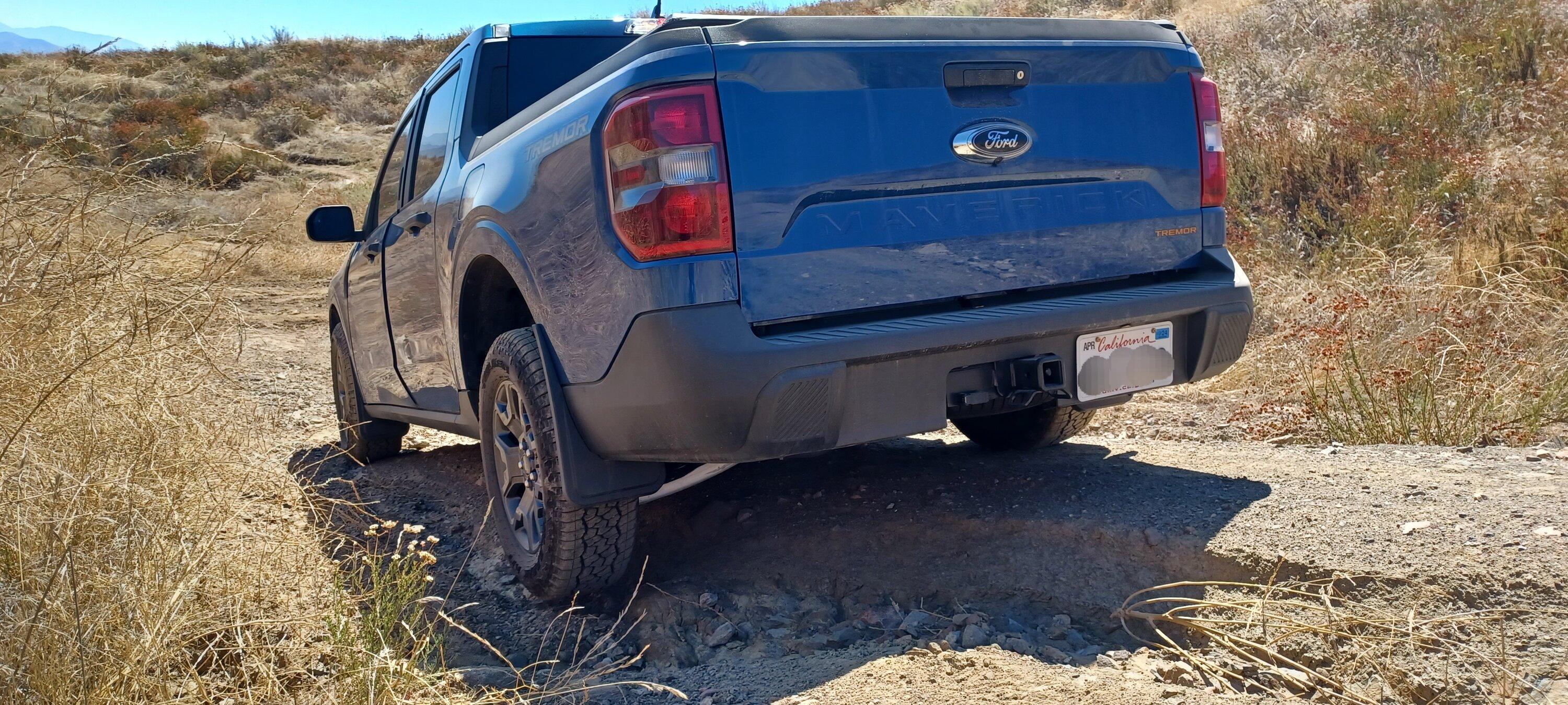 Ford Maverick Tremor Things: Stretching its legs 20230826_112716