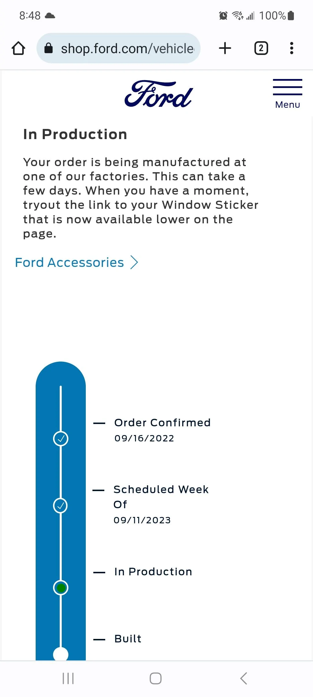 Ford Maverick Hopefully, everyone will get this email soon Screenshot_20230912_204839_Chrom