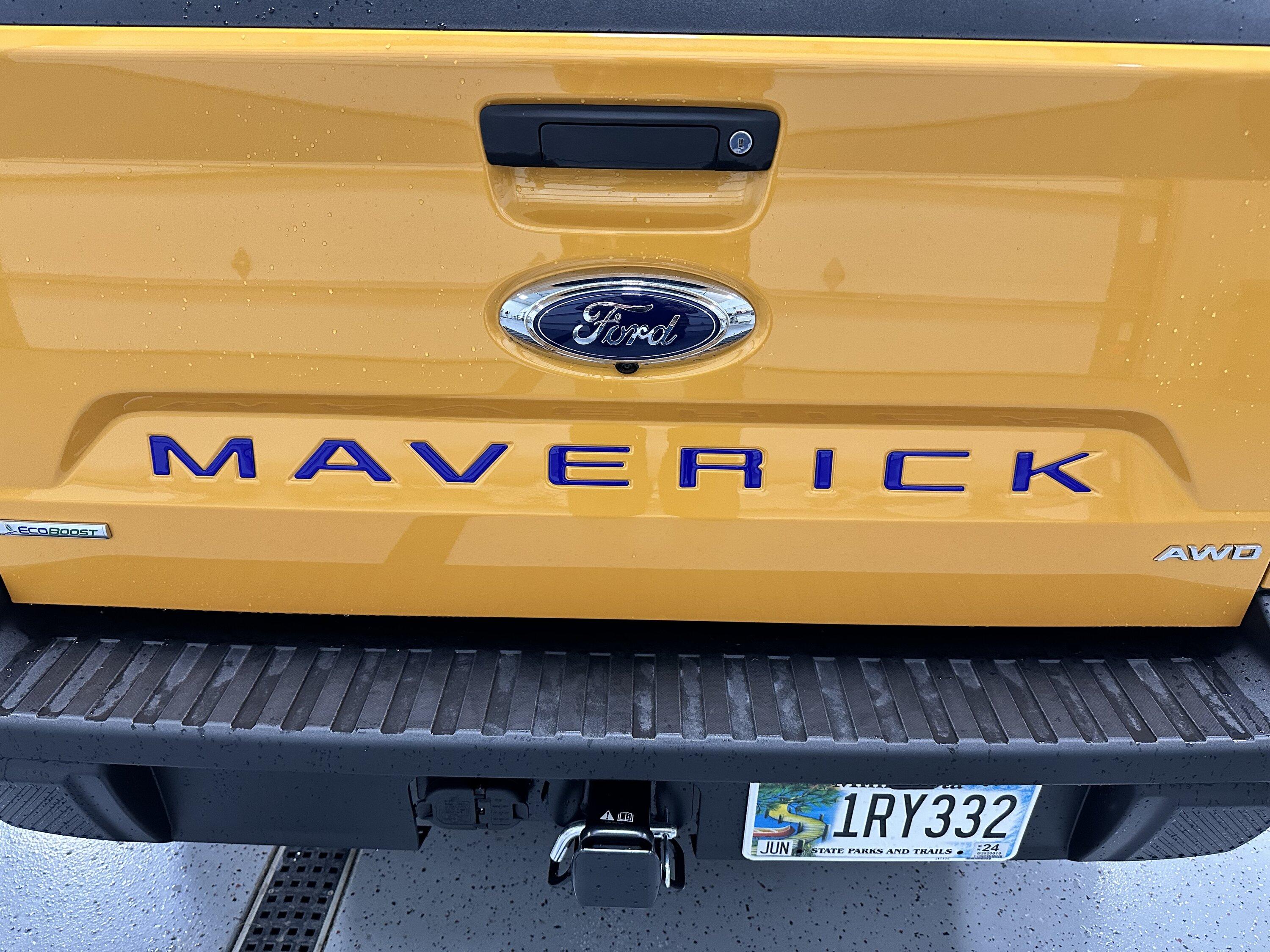 Ford Maverick Tailgate Lettering options? IMG_3111