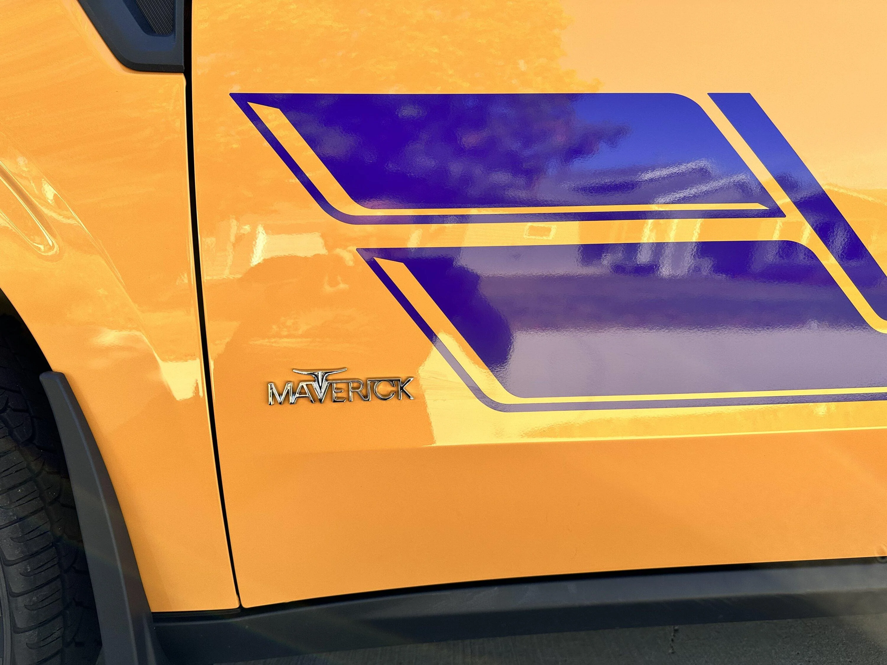 Ford Maverick Maverick Emblem IMG_3134