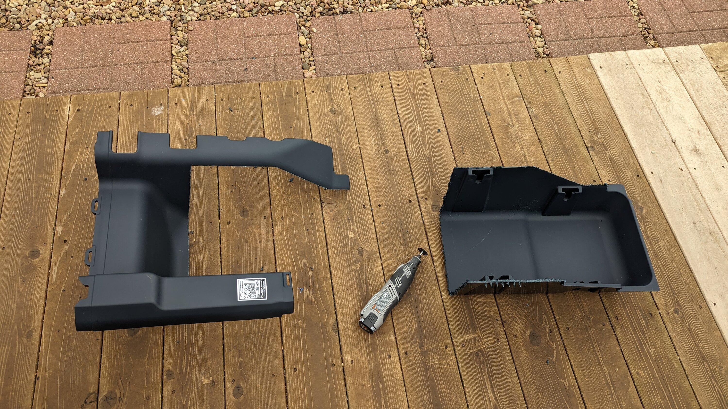 Ford Maverick Parent mod - open up that under seat storage PXL_20230226_214104035