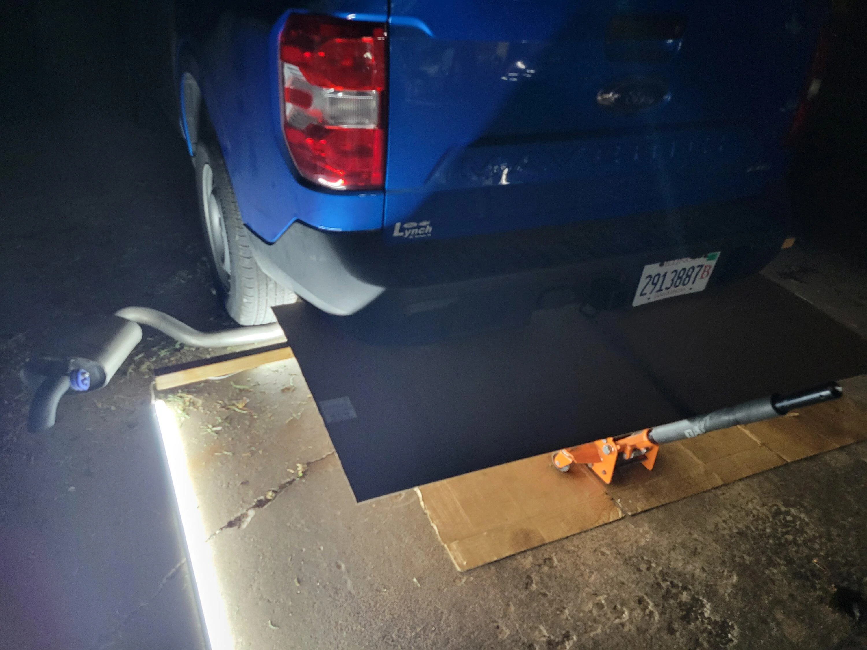 Ford Maverick Project QuikRik. My Velocity Blue XL AWD Performance build 20230828_202349