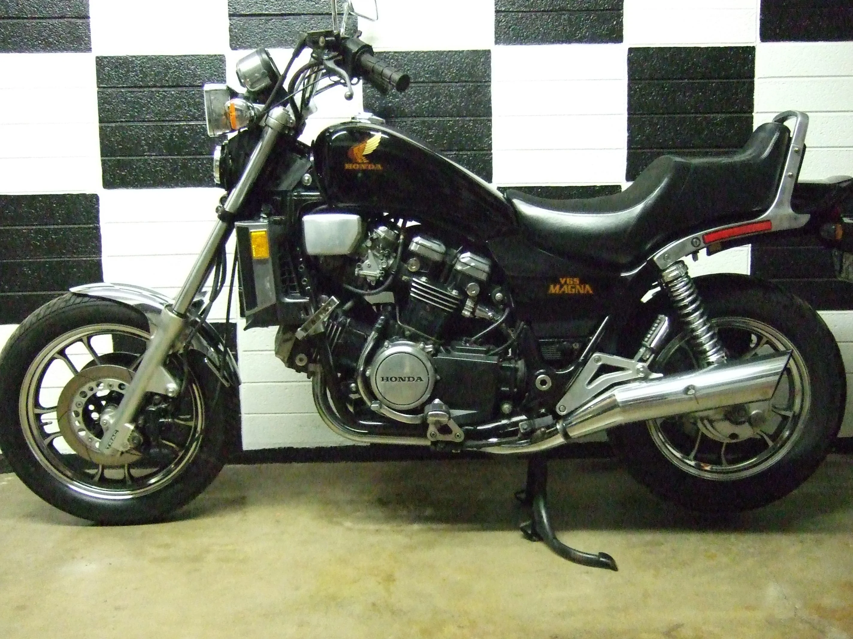 Ford Maverick Motorcycle riders, let’s see your ride. V-65 Magna