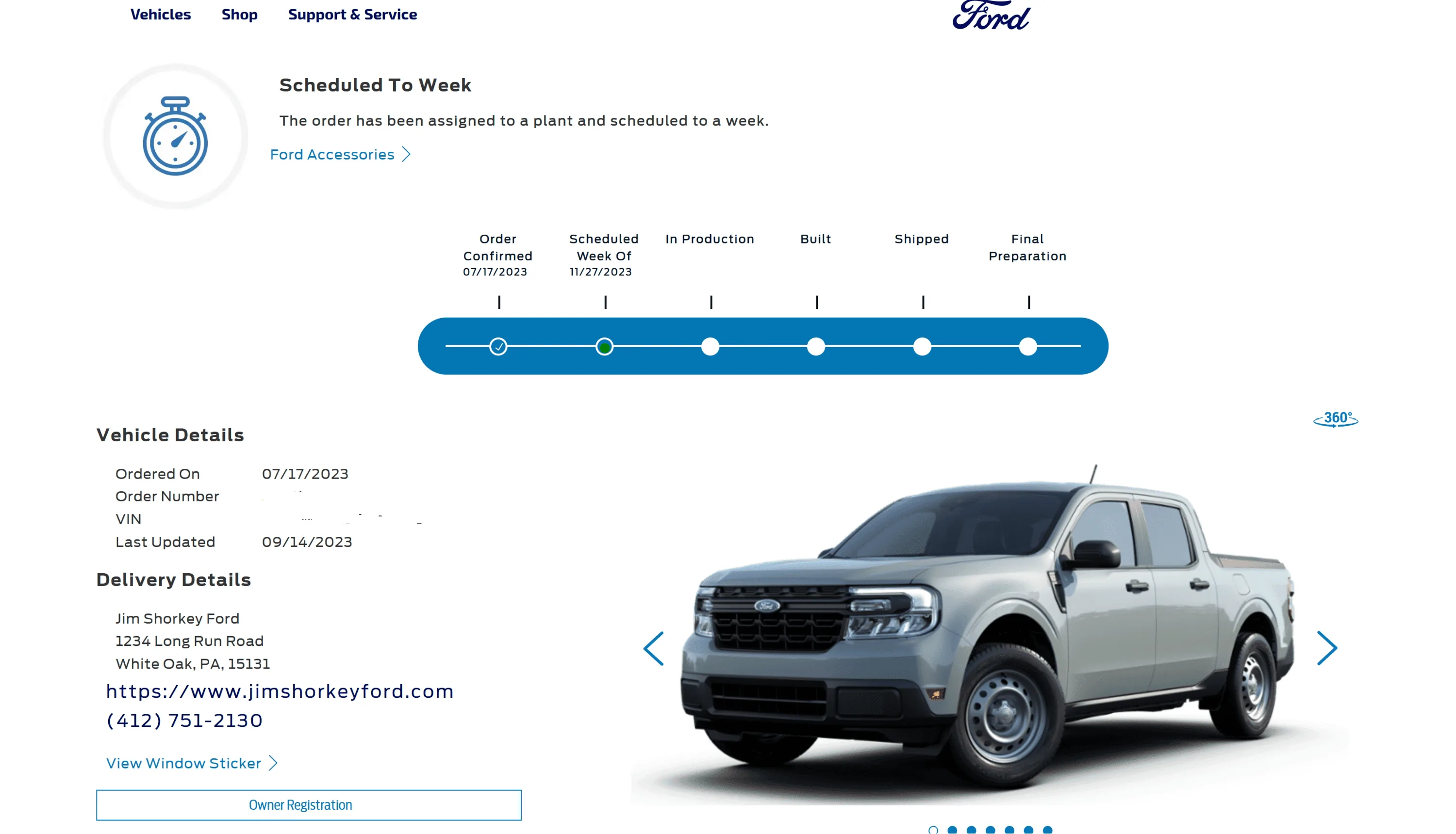 Ford Maverick 9/14/23 Scheduling Email Received Group [EMAILS NOW ARRIVING!] Screenshot 2023-09-14 125334