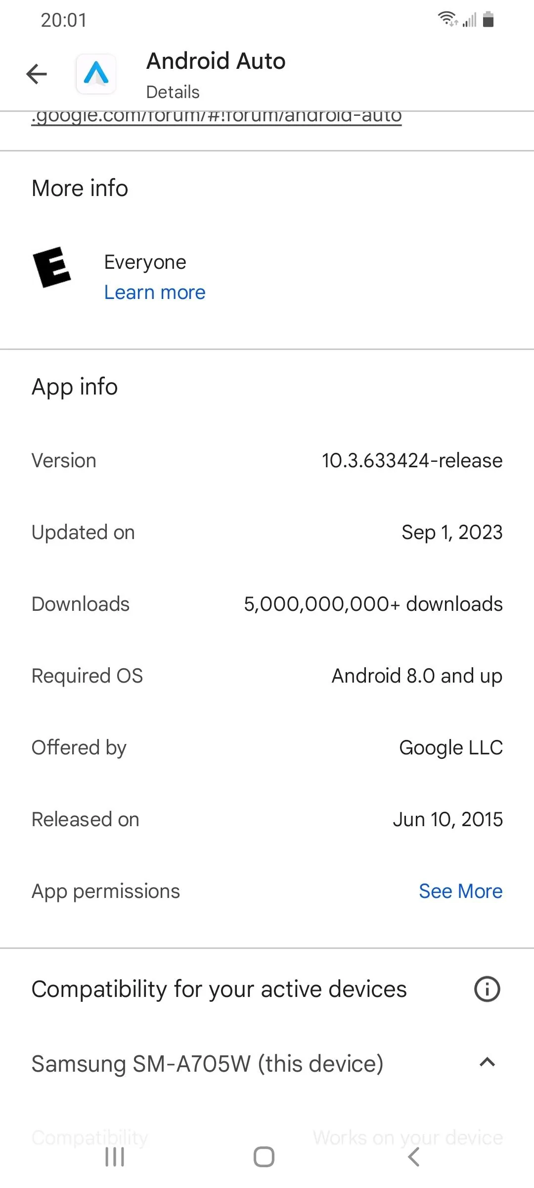 Ford Maverick Issue installing software update Screenshot_20230914-200112_Google Play Stor