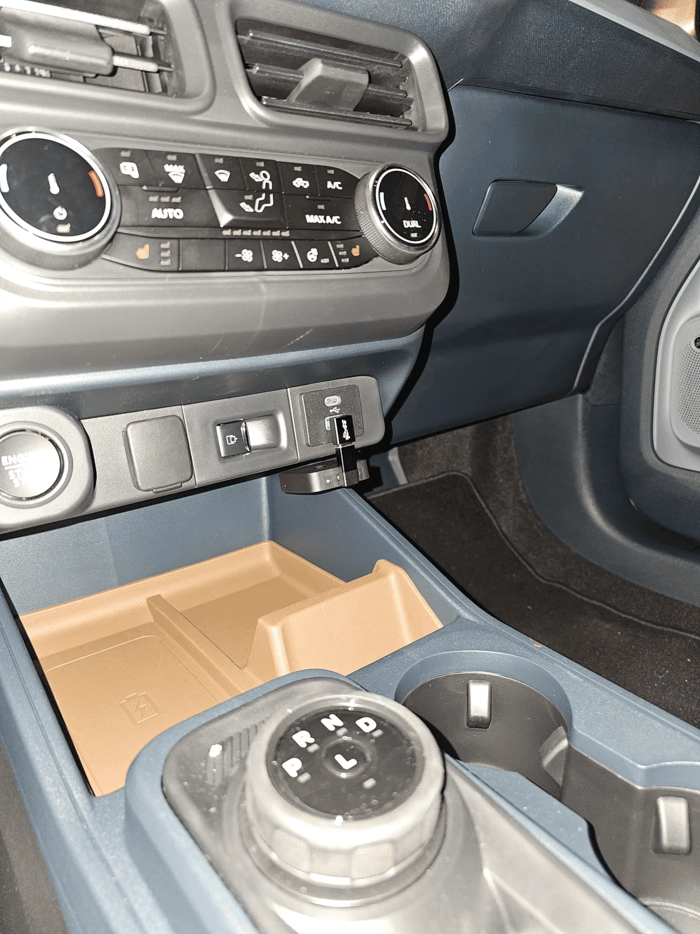 Ford Maverick No cables to hook up android auto adapter. AAadapter connected