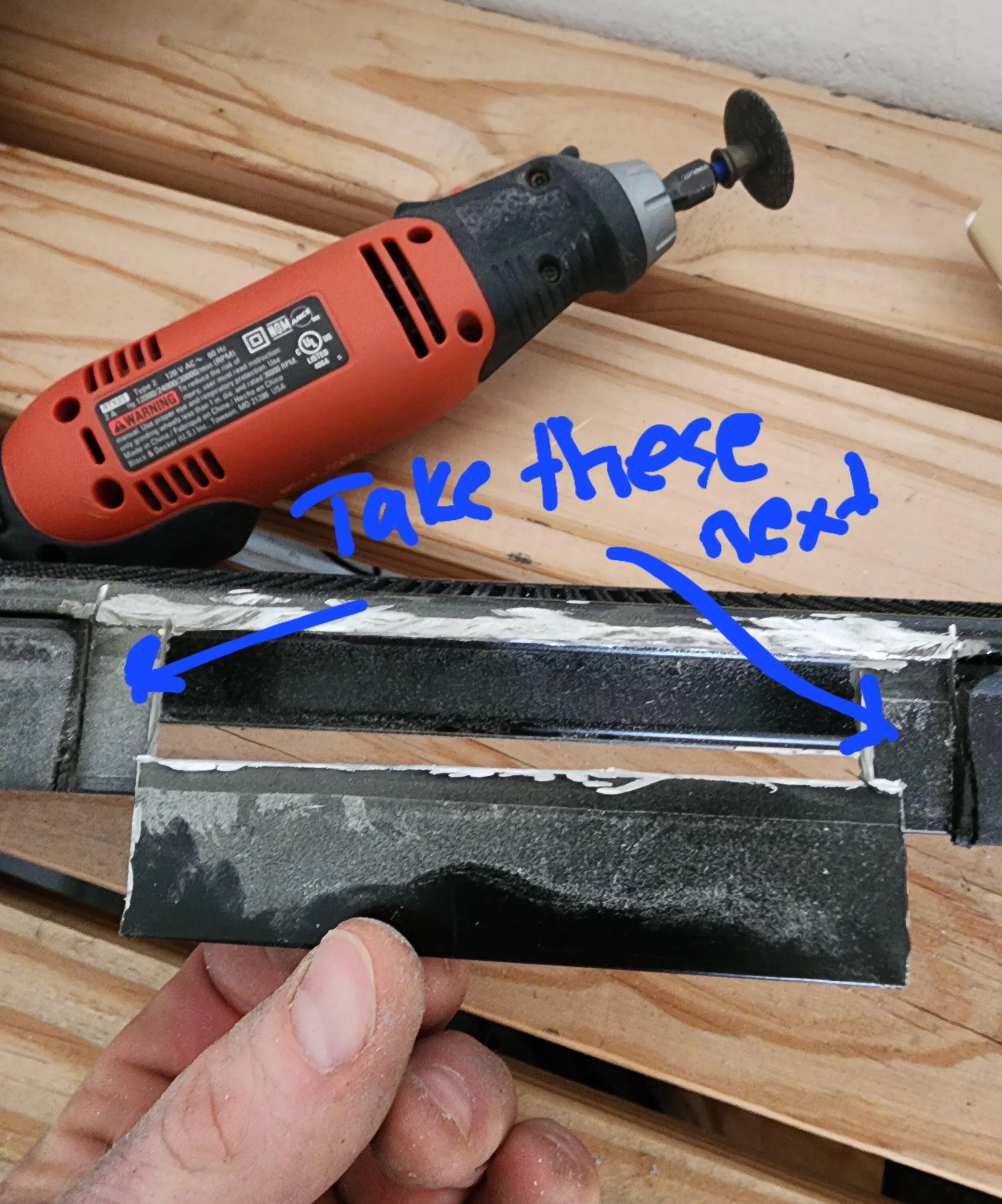 Ford Maverick Modifying X15 Tonneau For Billie Bars 20230915_134651