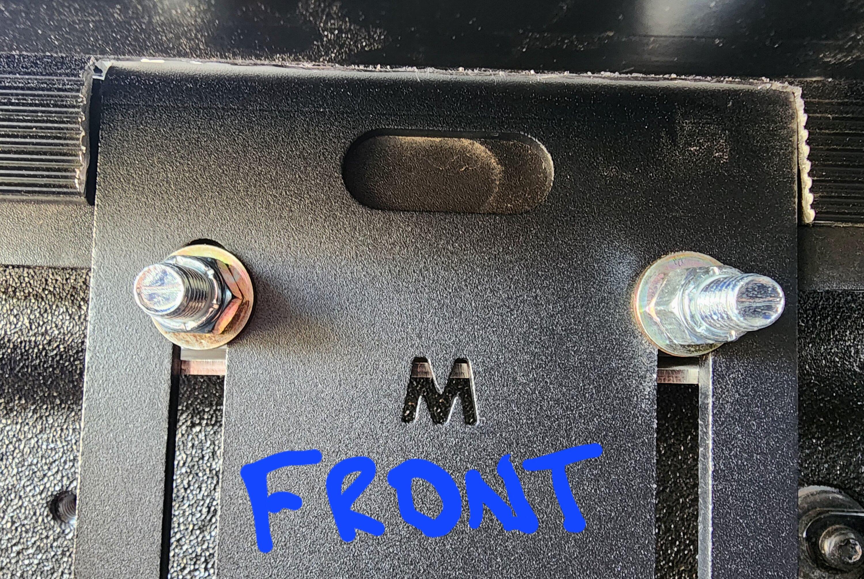 Ford Maverick Modifying X15 Tonneau For Billie Bars 20230915_160737