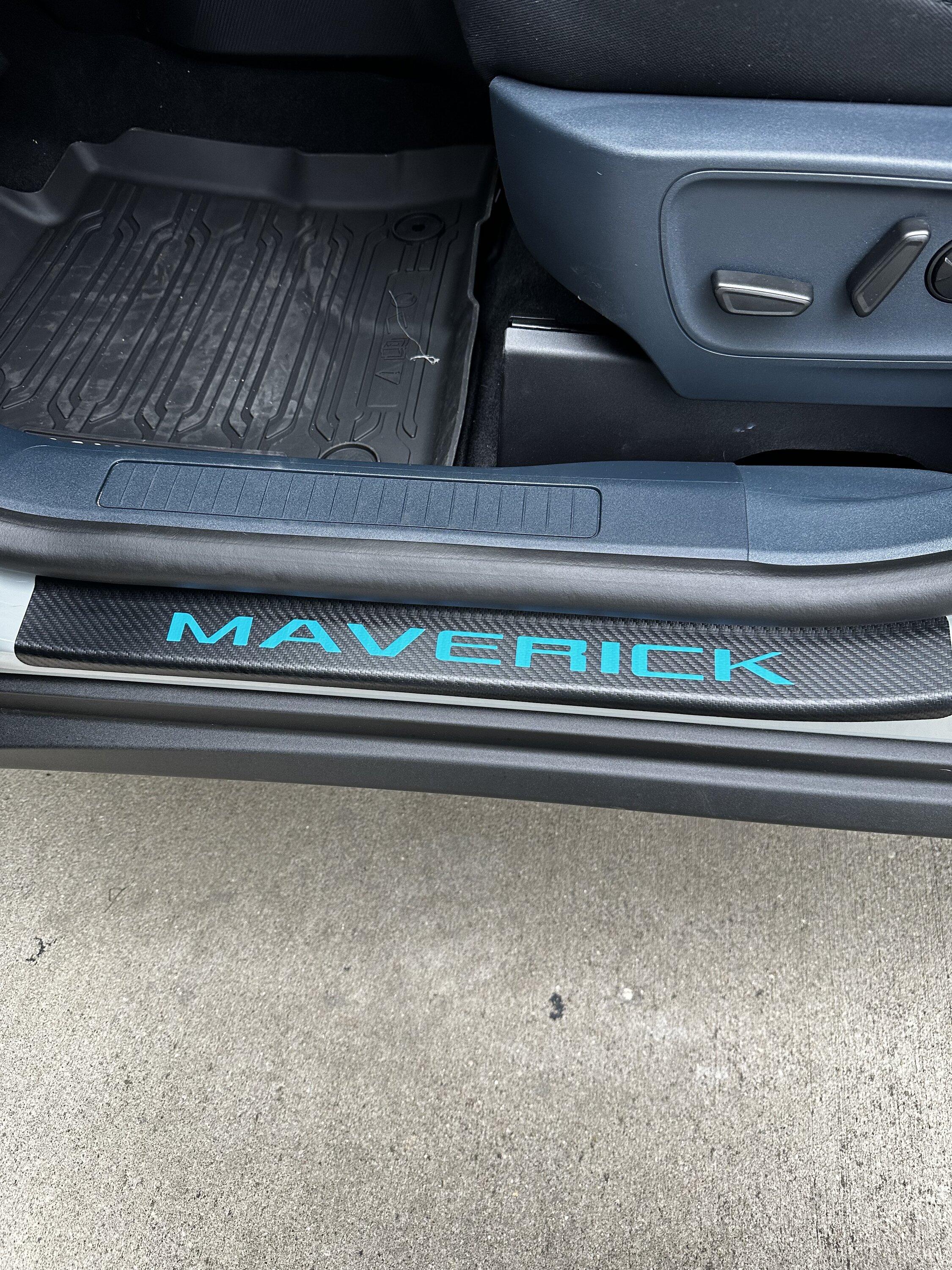 Ford Maverick Anyone installed these car door sill protectors? IMG_7385