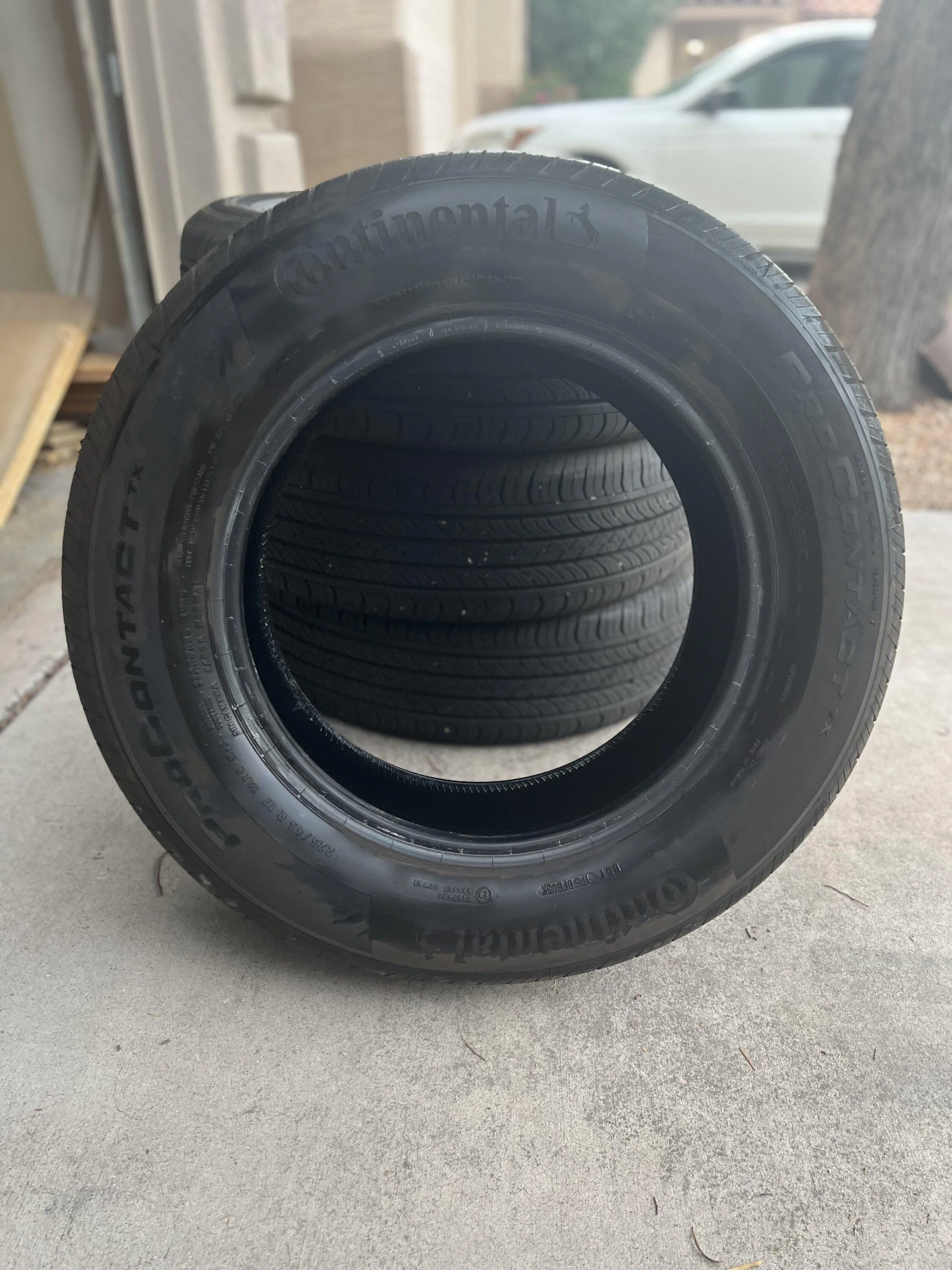 Ford Maverick Continental tires 225/65/17 $300 OBO IMG_5261