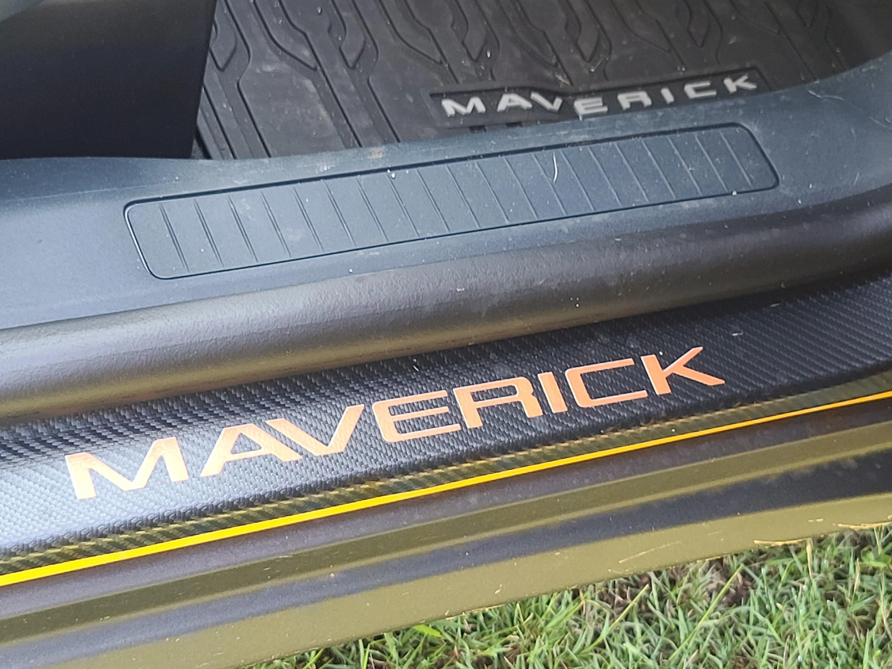 Ford Maverick Anyone installed these car door sill protectors? 20230914_095429