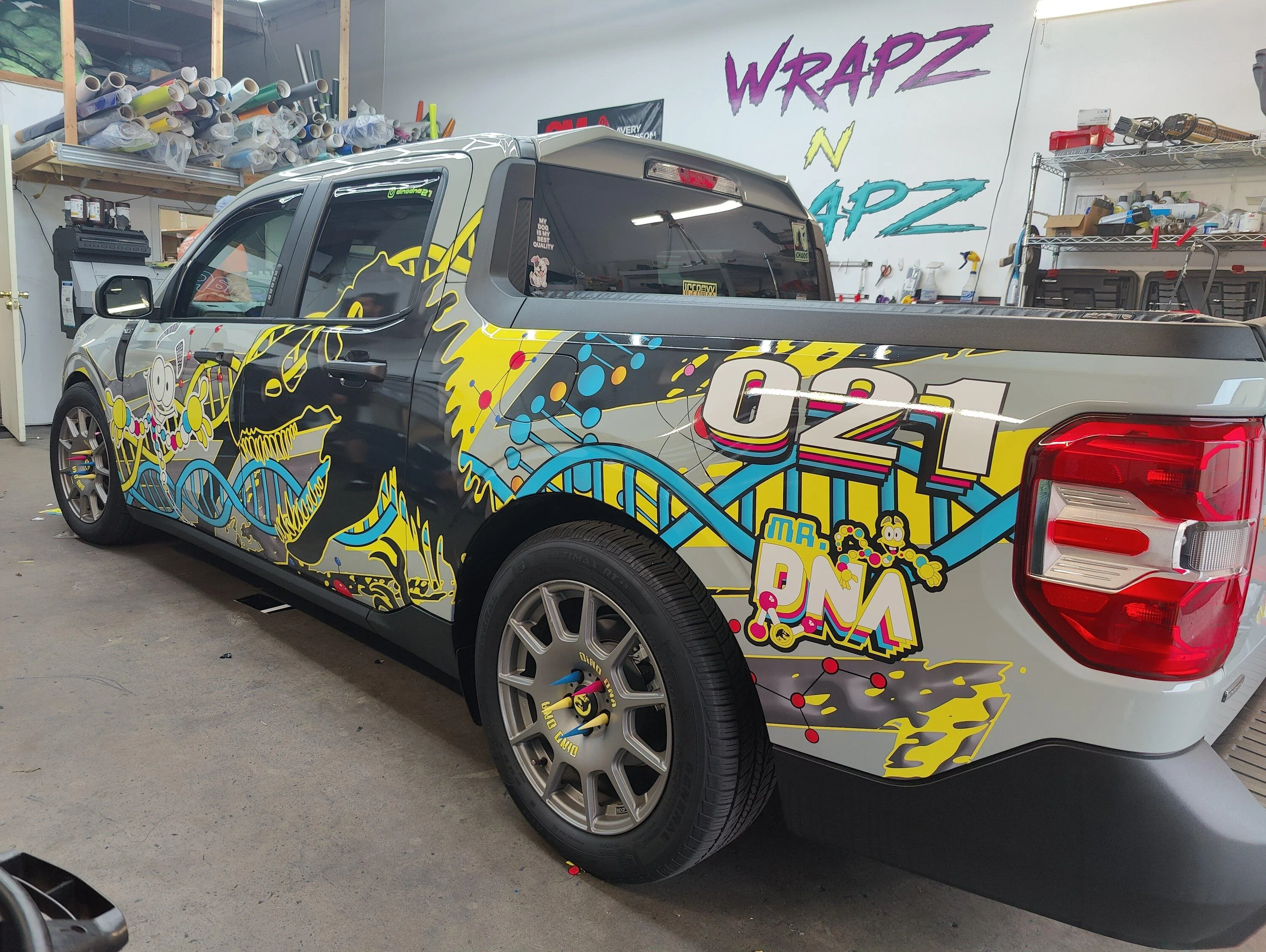 Ford Maverick Mr. DNA Tribute Maverick Build IMG20230917170537