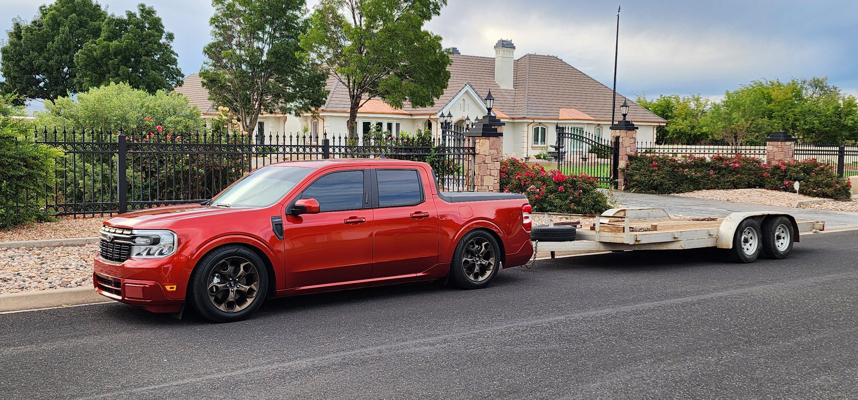 Ford Maverick Slammed on Silver's Coilovers (23 Hybrid Lariat) 20230913_184547