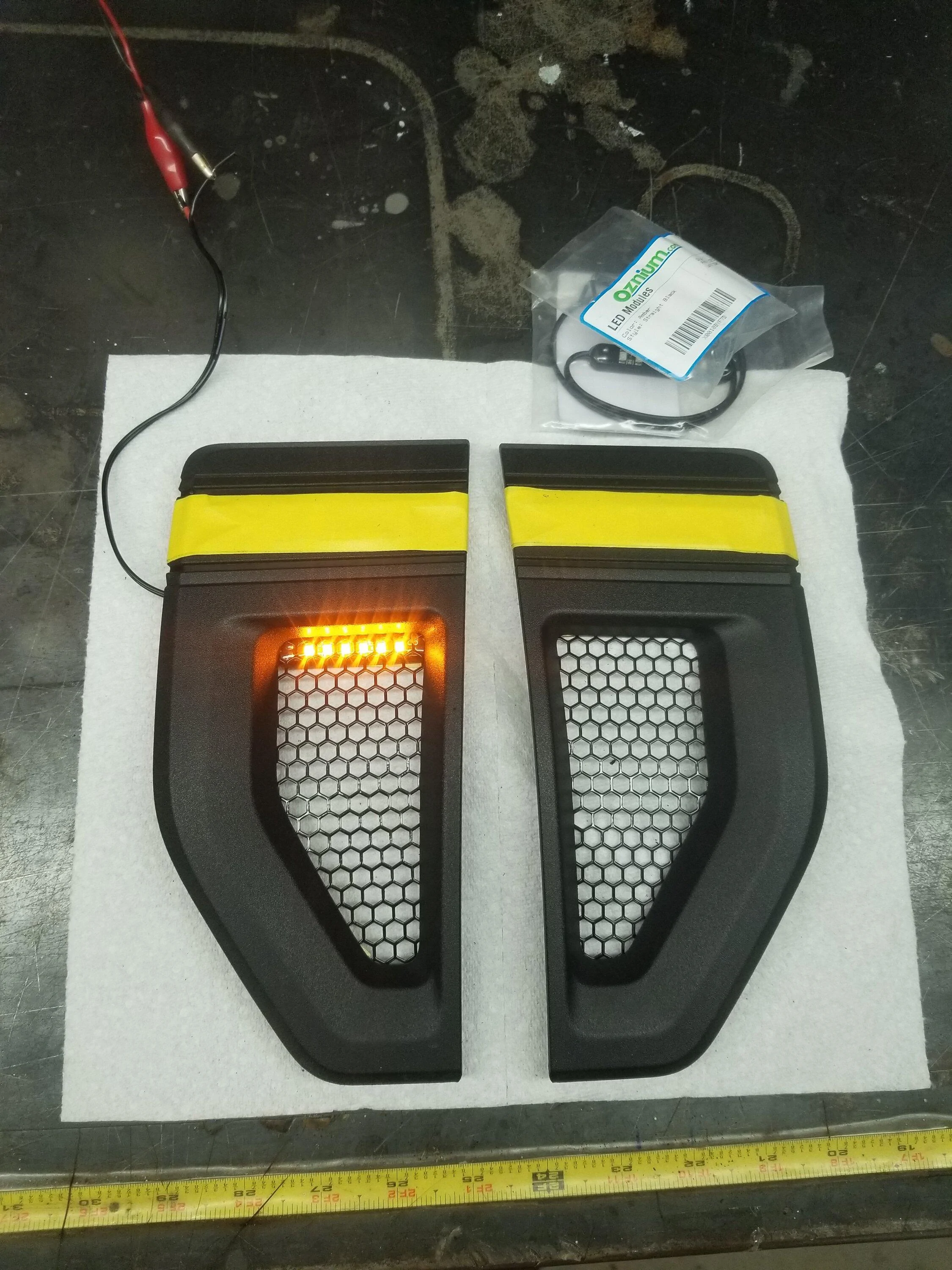 Ford Maverick DIY Customized Side Fender Vent, Badge, Light 20230918_204551