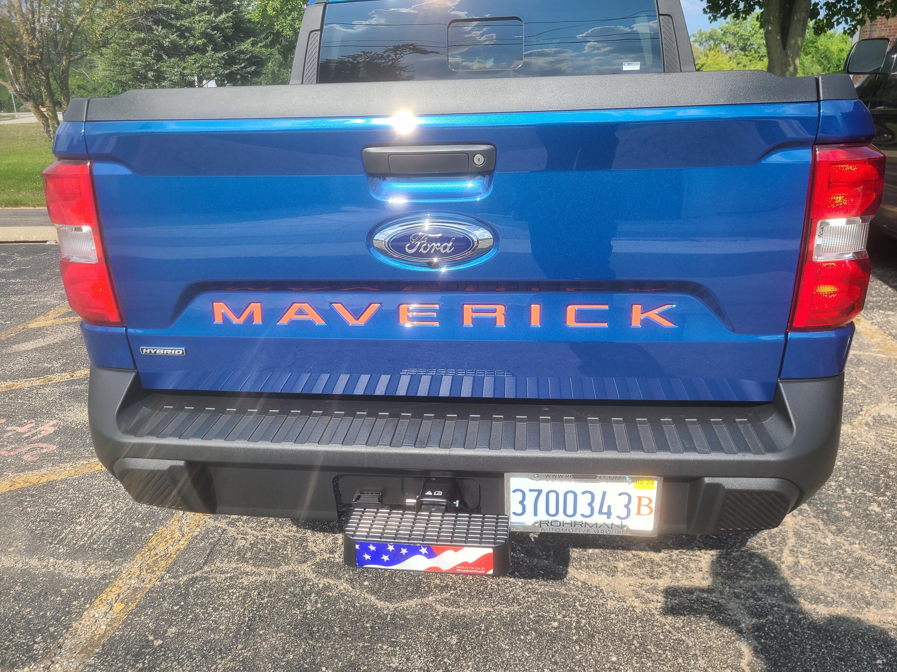 Ford Maverick Have need for step to climb into the bed.😴 20230829_155652