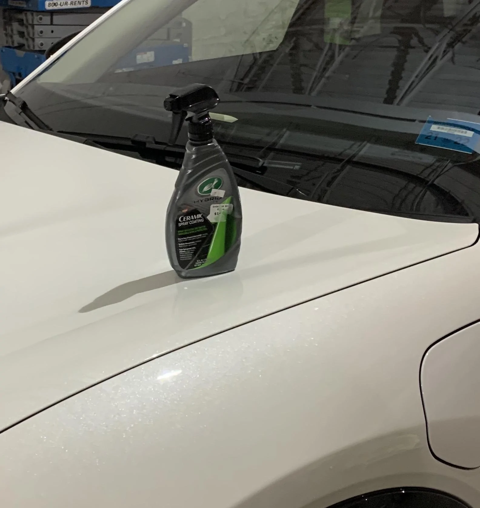Ford Maverick Turtle Wax Ceramic Spray Coating- pretty impressive IMG_9239