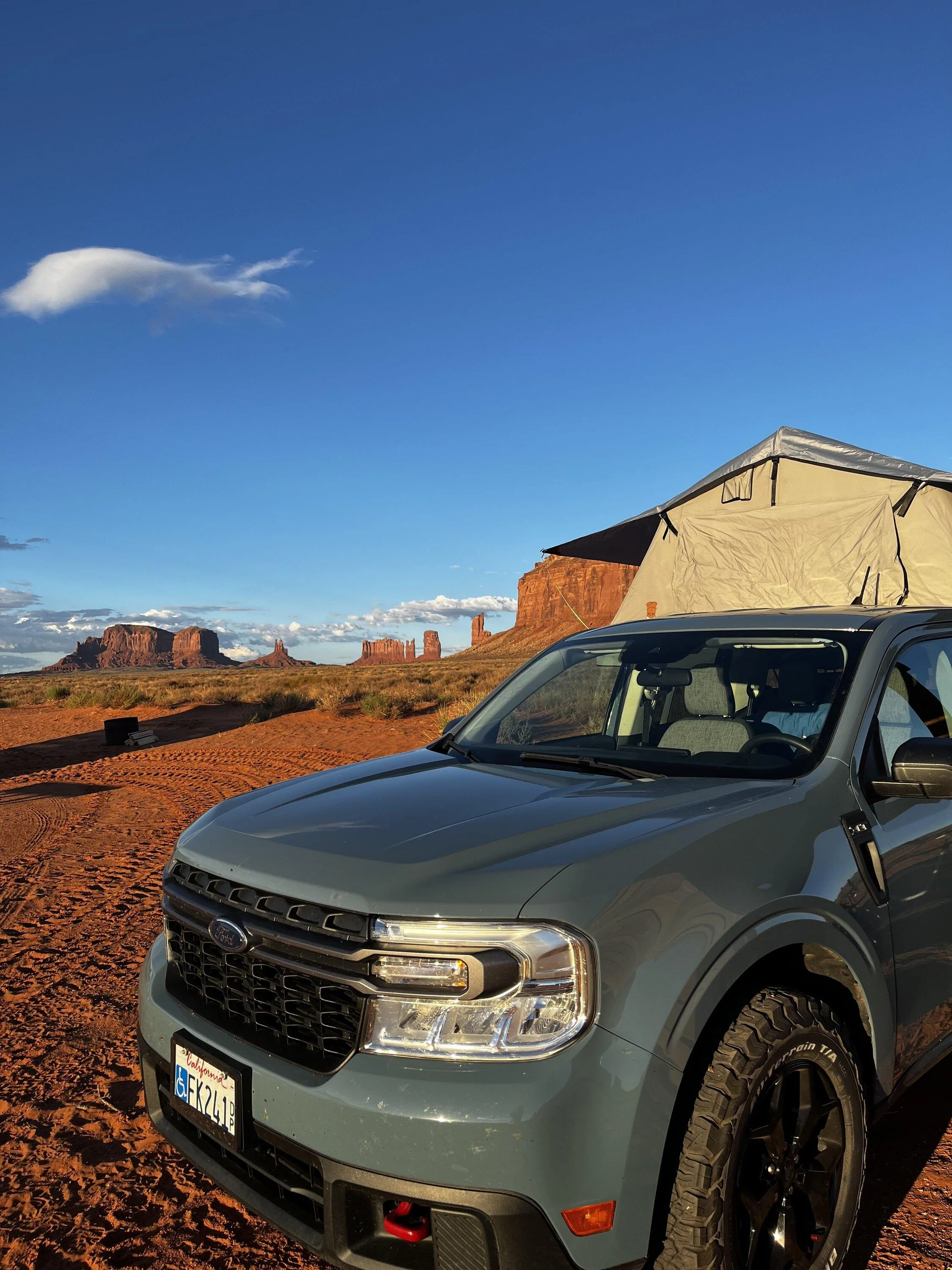 Ford Maverick Monument Valley and Four Corners roadtrip & camping with the Maverick IMG_5929