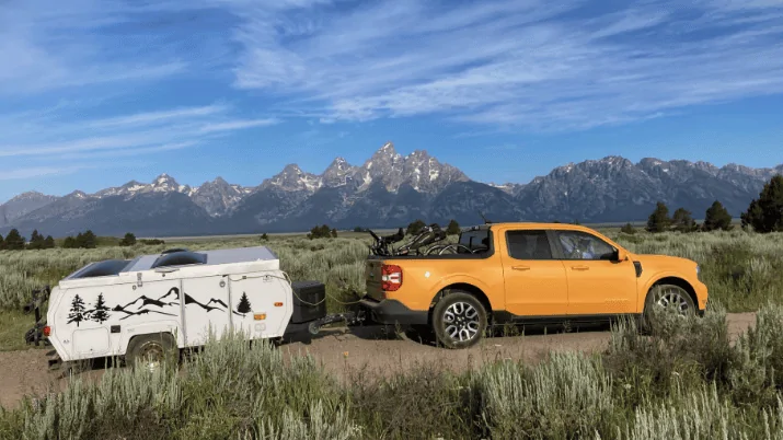 Ford Maverick Max towing Hybrid XLT, 4500 miles over hills & flat land Screen Shot 2023-09-20 at 1.27.39 PM