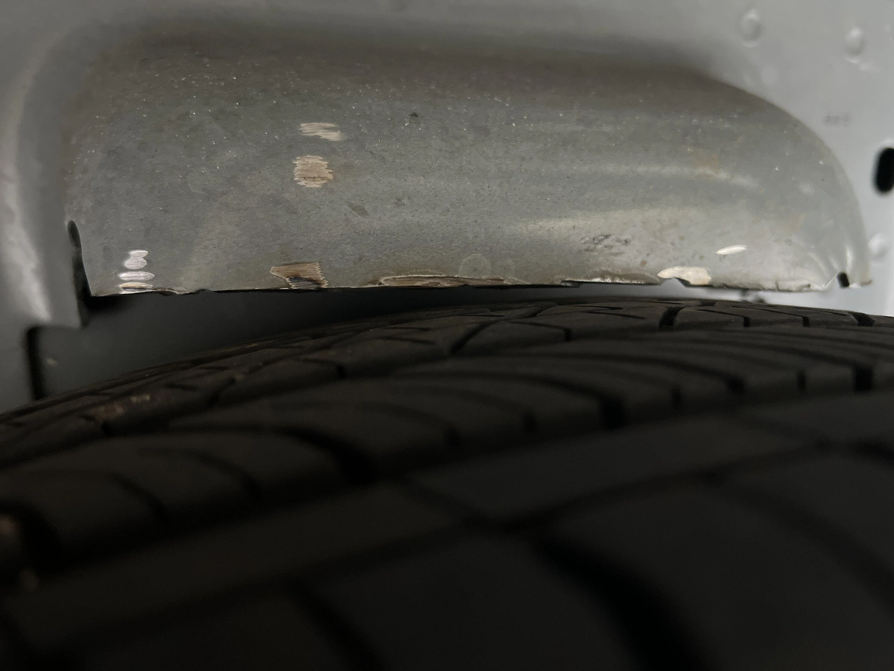 Ford Maverick Spare tire damaged from factory 62B3FB19-9284-464C-B563-5EEC7F25E1B7