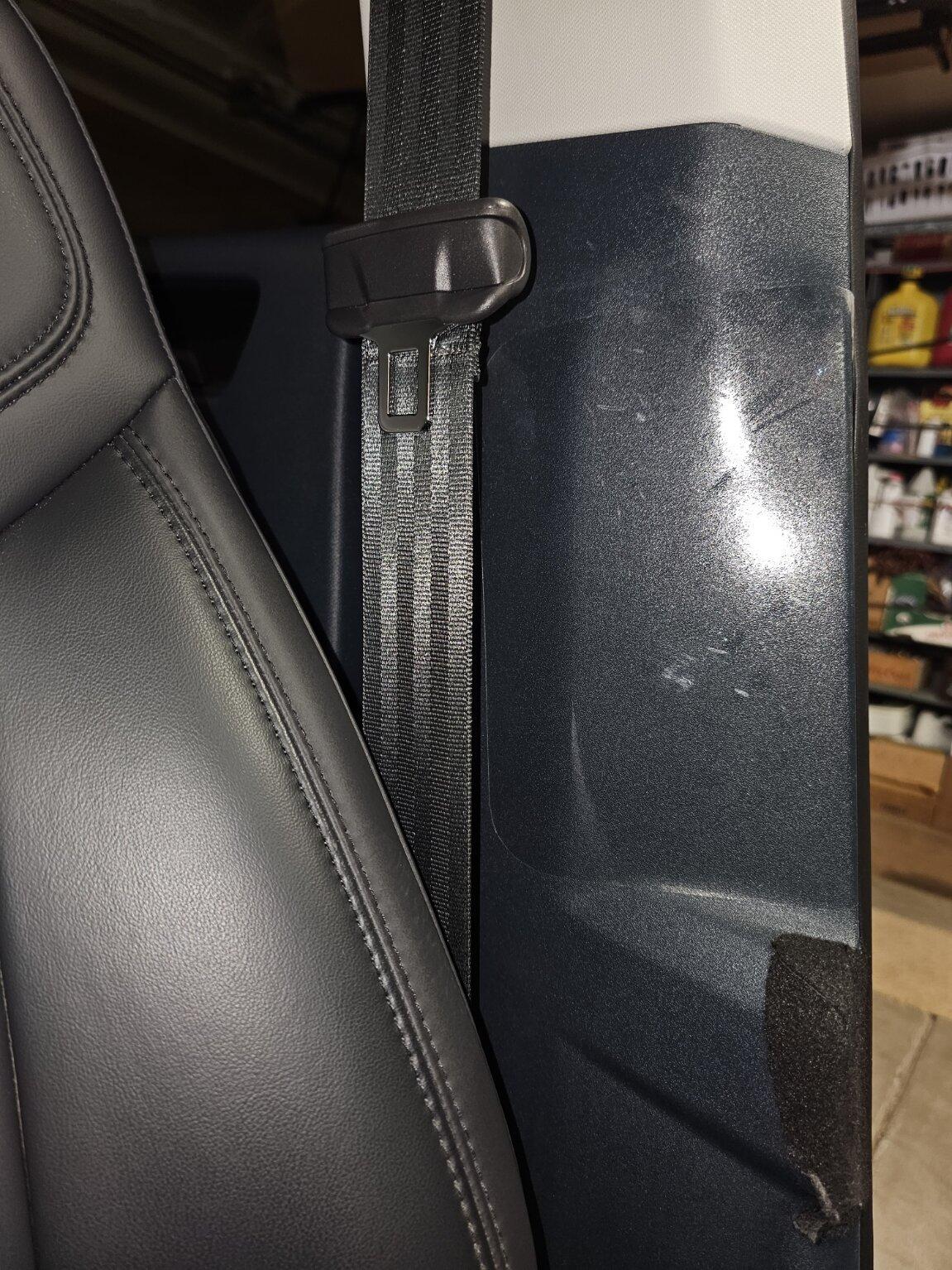 Ford Maverick Scratches on interior plastic. PPF1