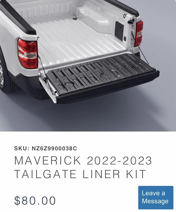 Ford Maverick Tailgate Liner For Sale (NJ) C75ED202-7C53-43B9-AD06-6BB78F0F78BE