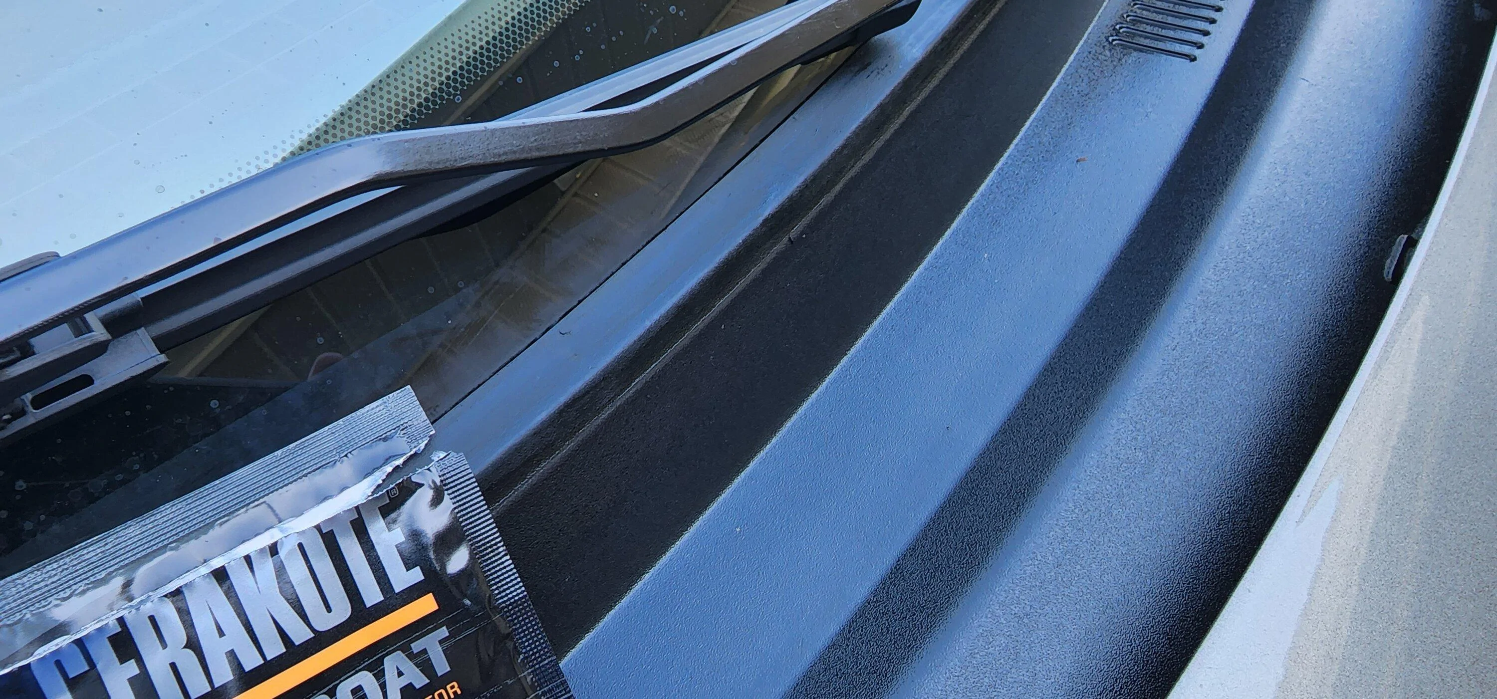 Ford Maverick Cerakote on the plastic! 20220619_172413