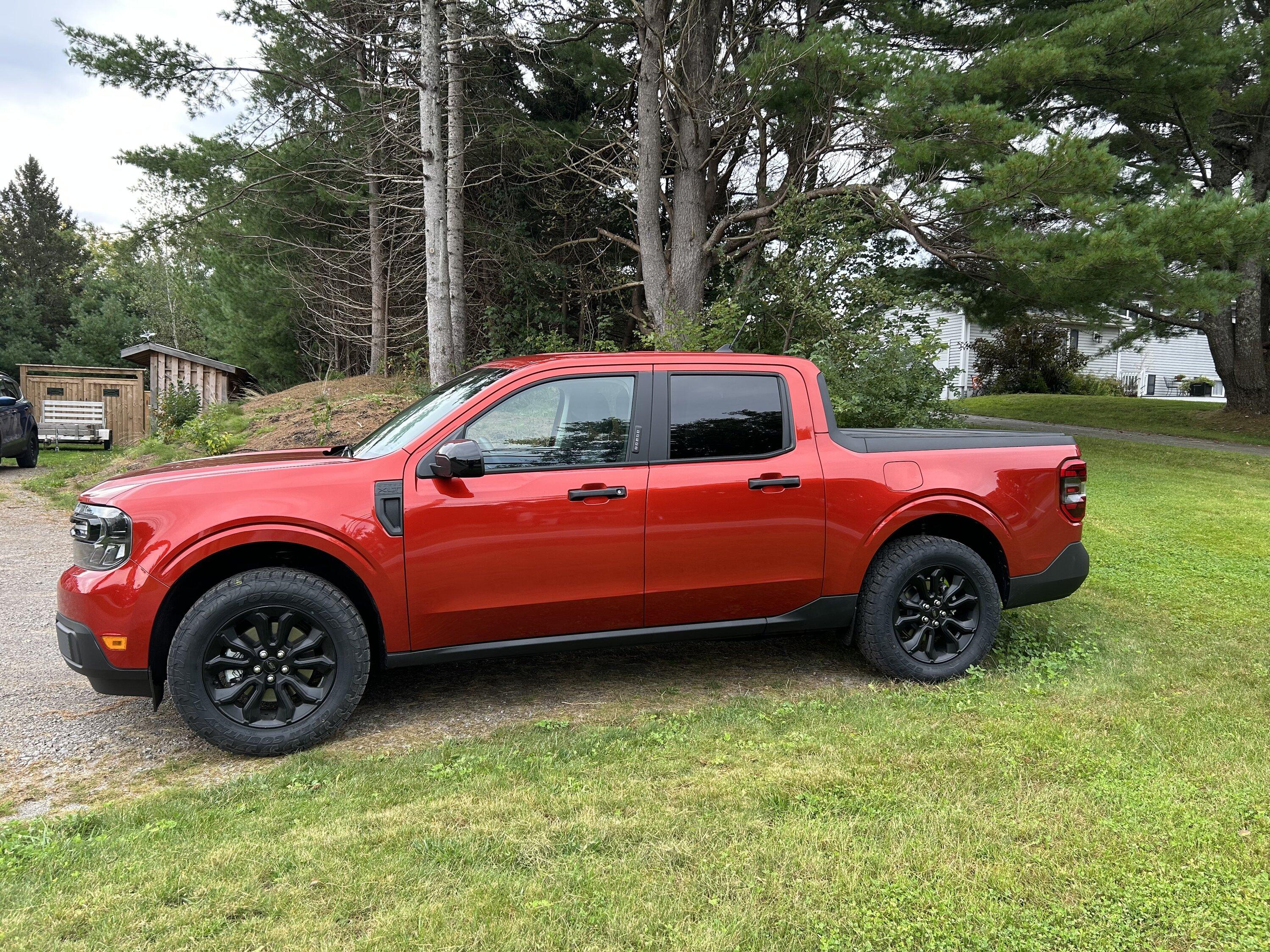 Ford Maverick 245/60/18 Toyo A/T III installed IMG_7749