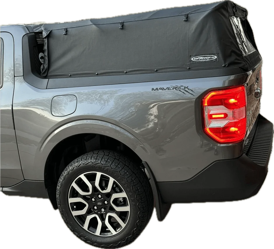 Ford Maverick Softtopper installed 1695572933015